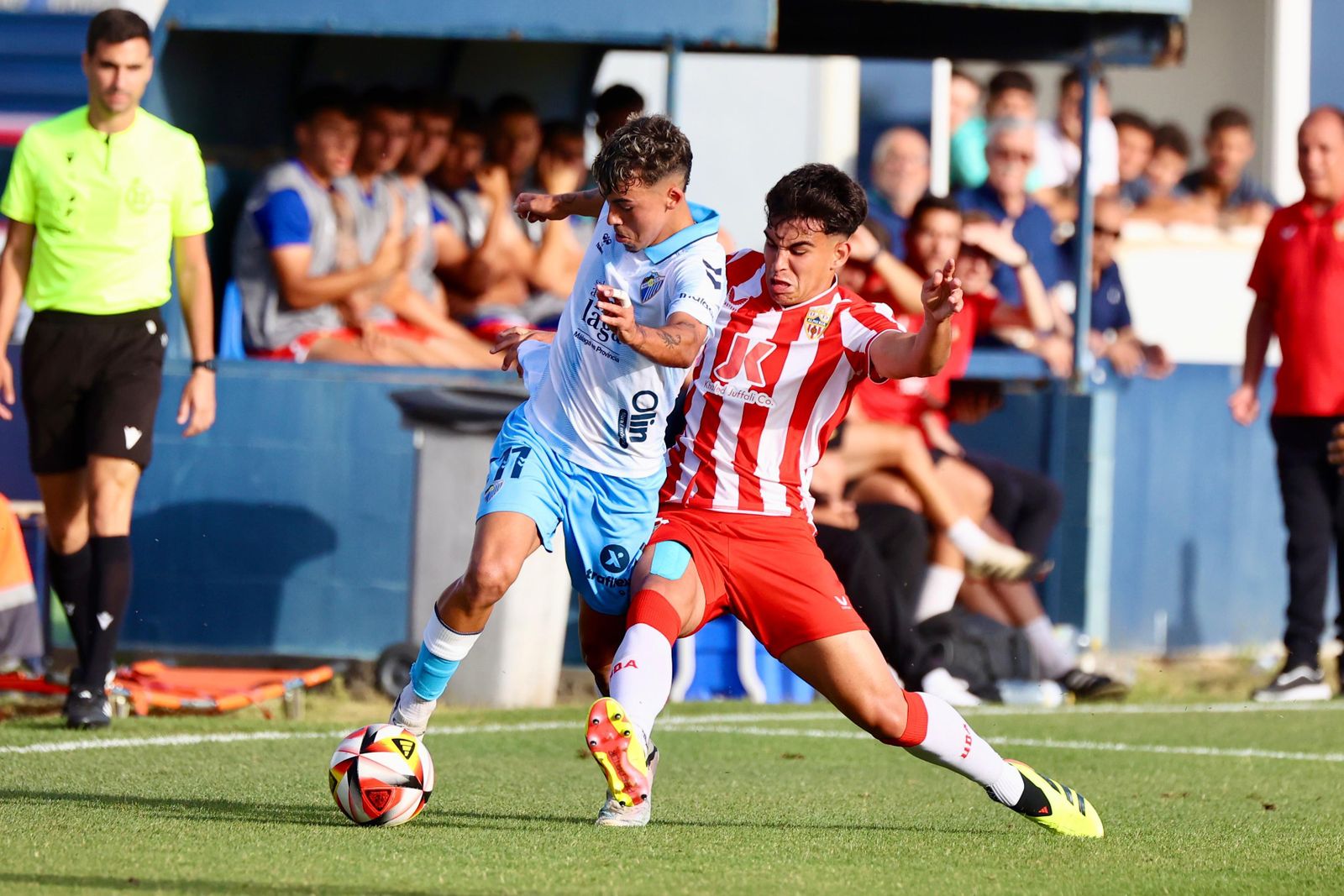 El Atlético Malagueño - Almería B, en fotos