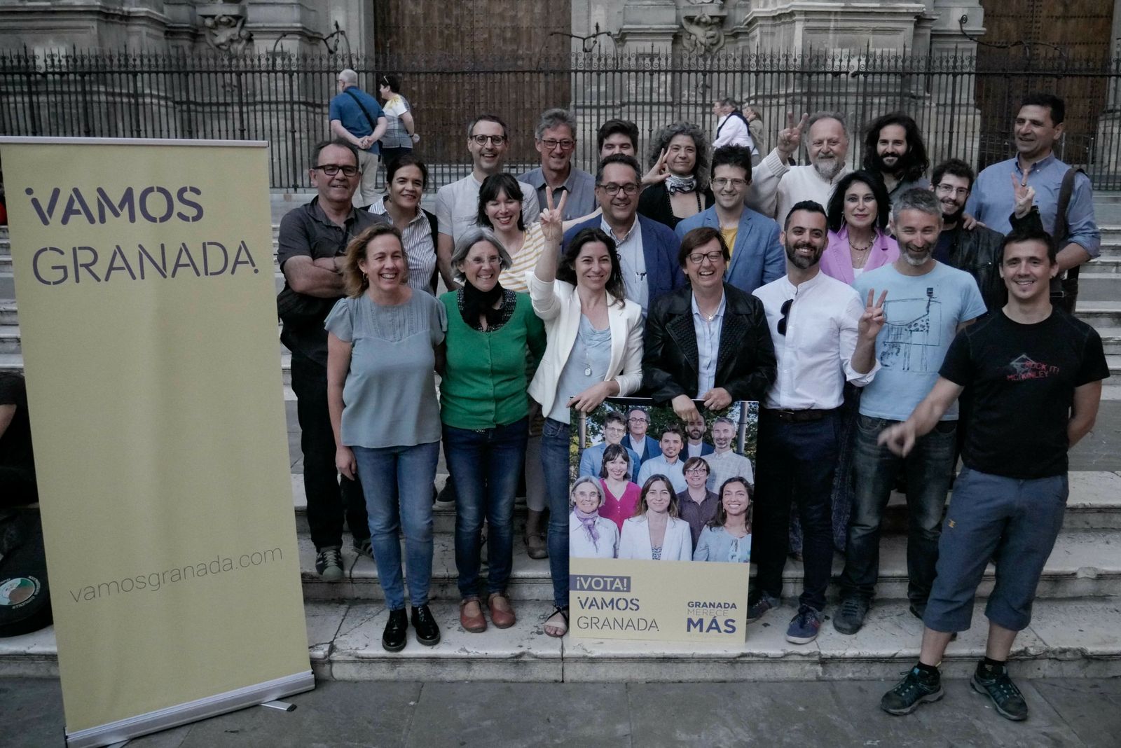 Las imágenes del inicio de campaña de Vamos Granada