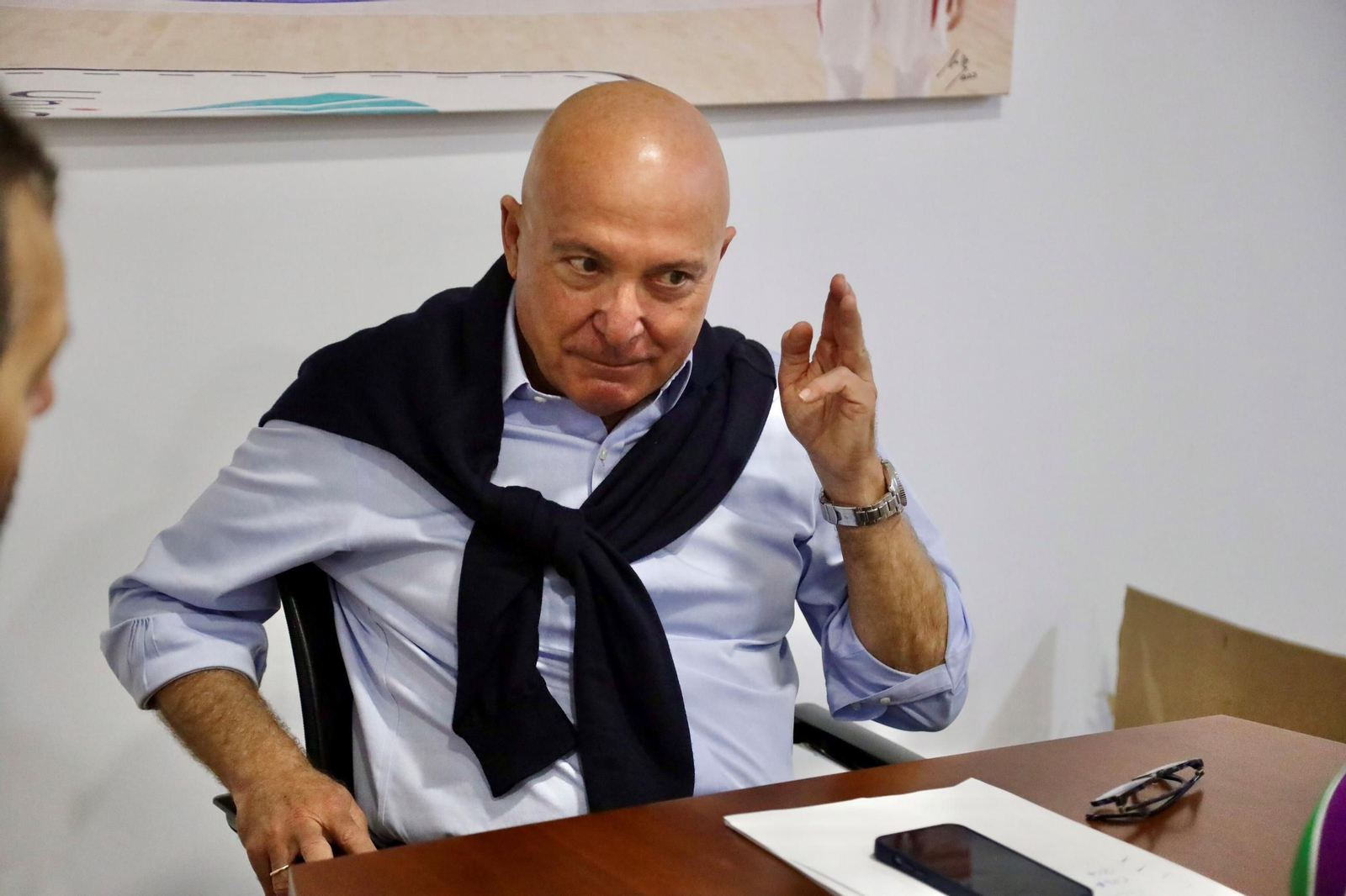 La entrevista a López Nieto y Juanma Rodríguez, en fotos