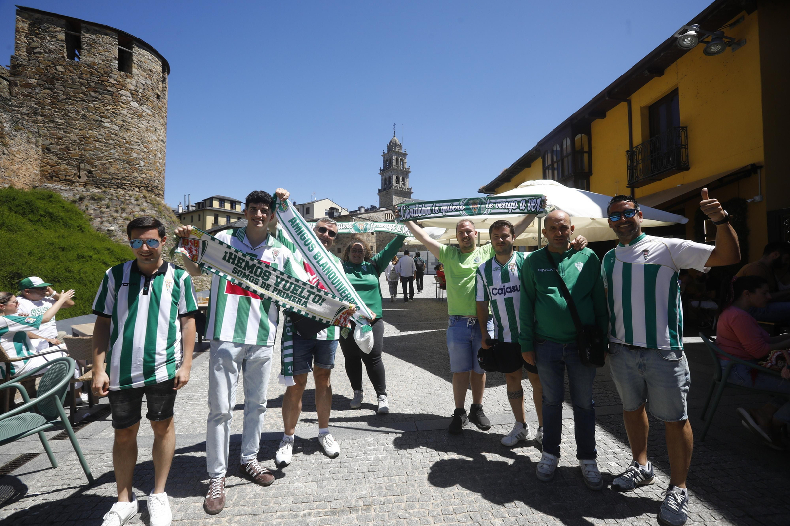 Las mejores fotos de los seguidores del Córdoba CF en Ponferrada