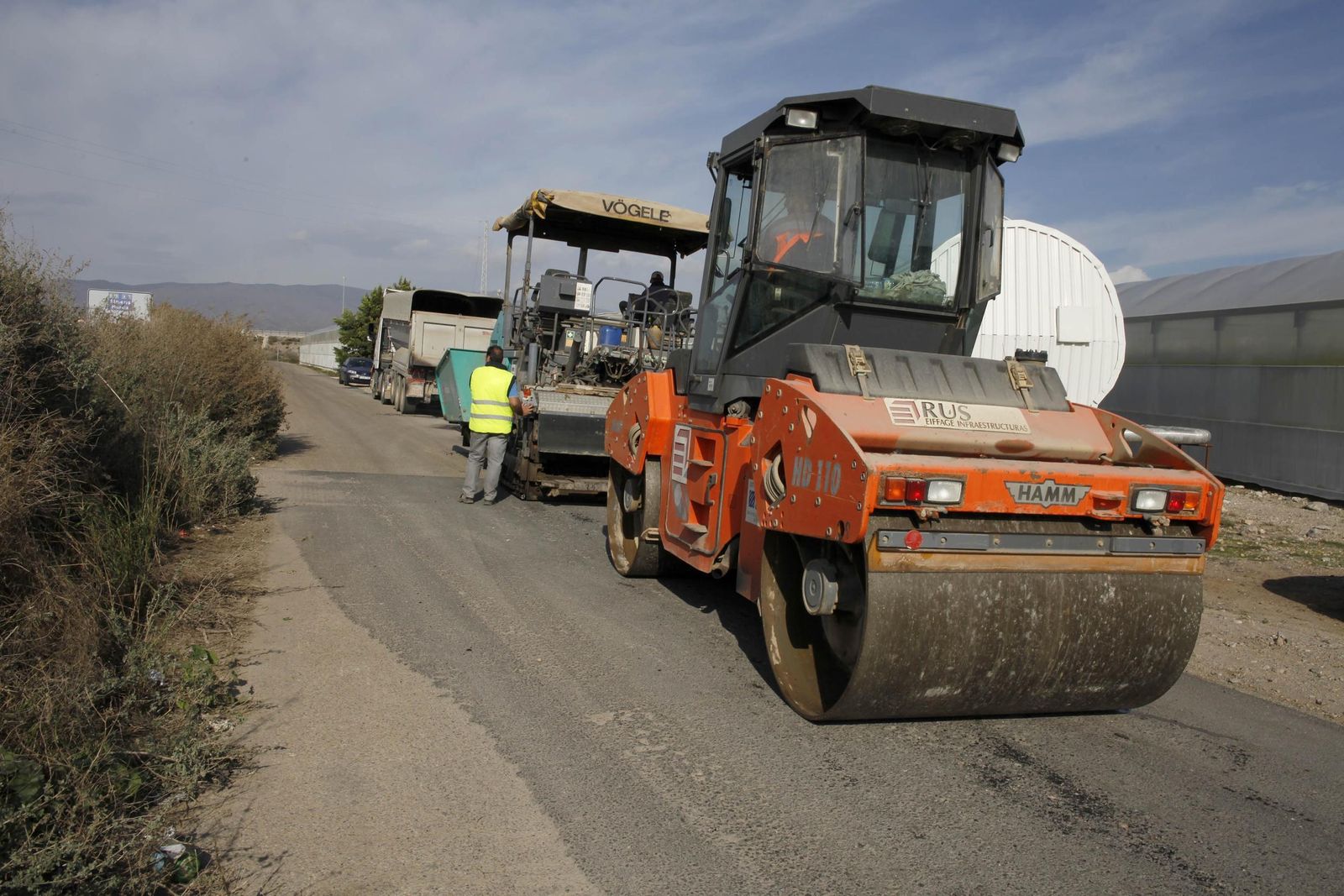 Obras en caminos rurales