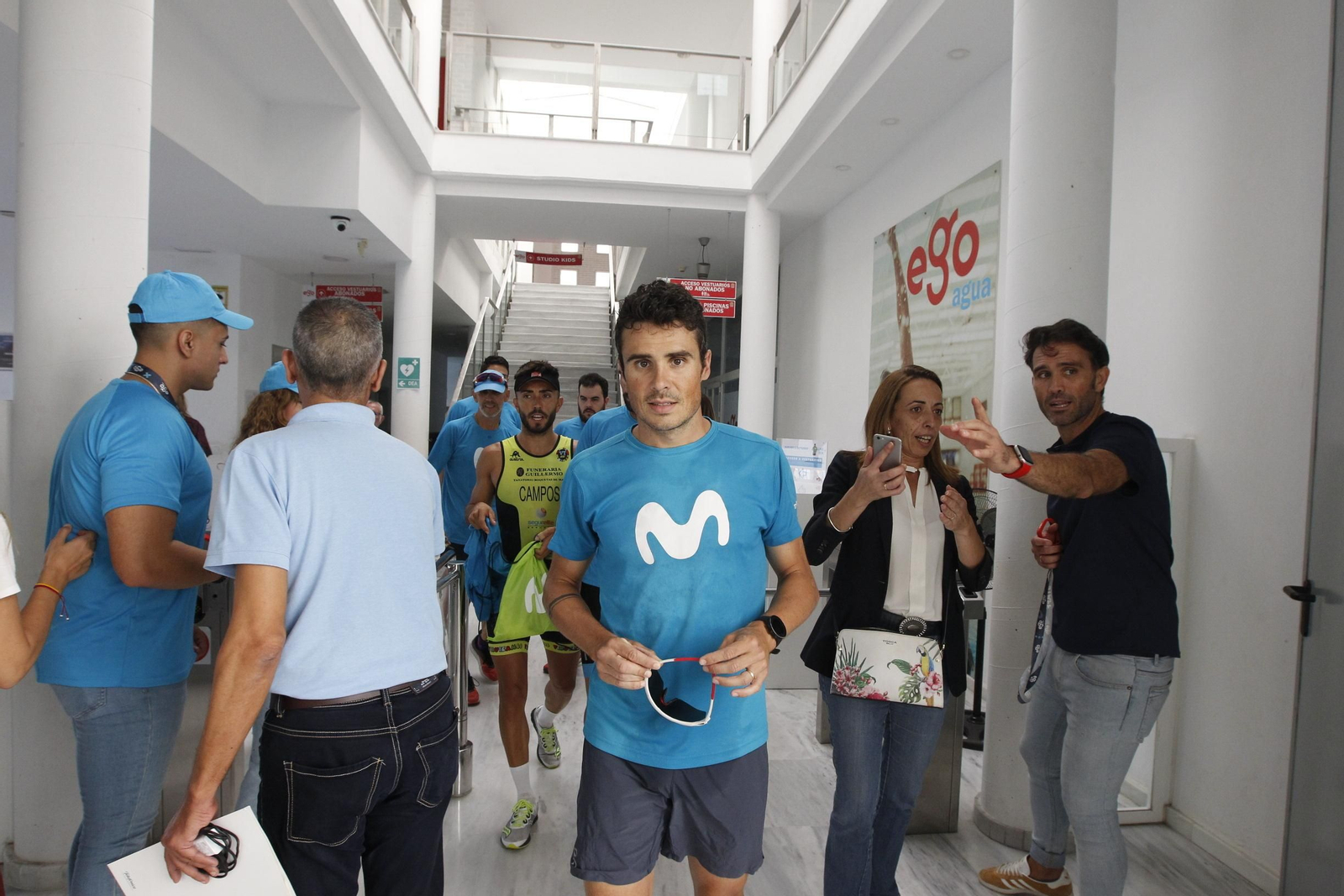 Fotogalería triatleta Javier Gómez Noya en Almería