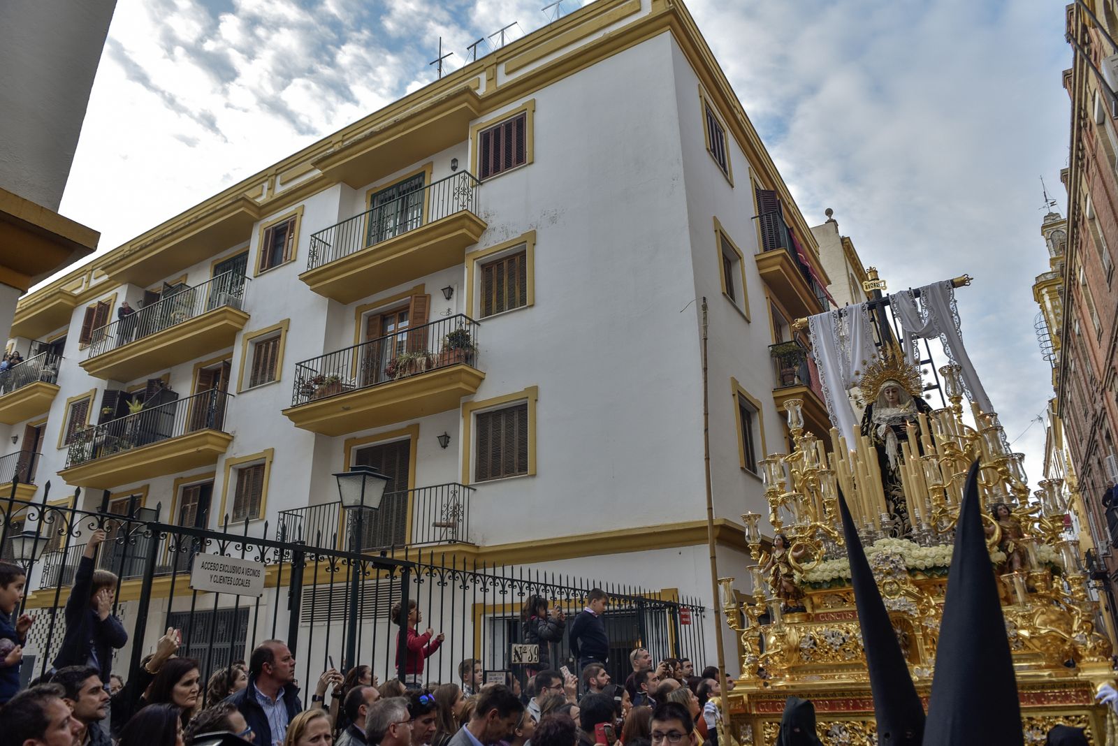 Las imágenes de la Hermandad de la Soledad de San Lorenzo