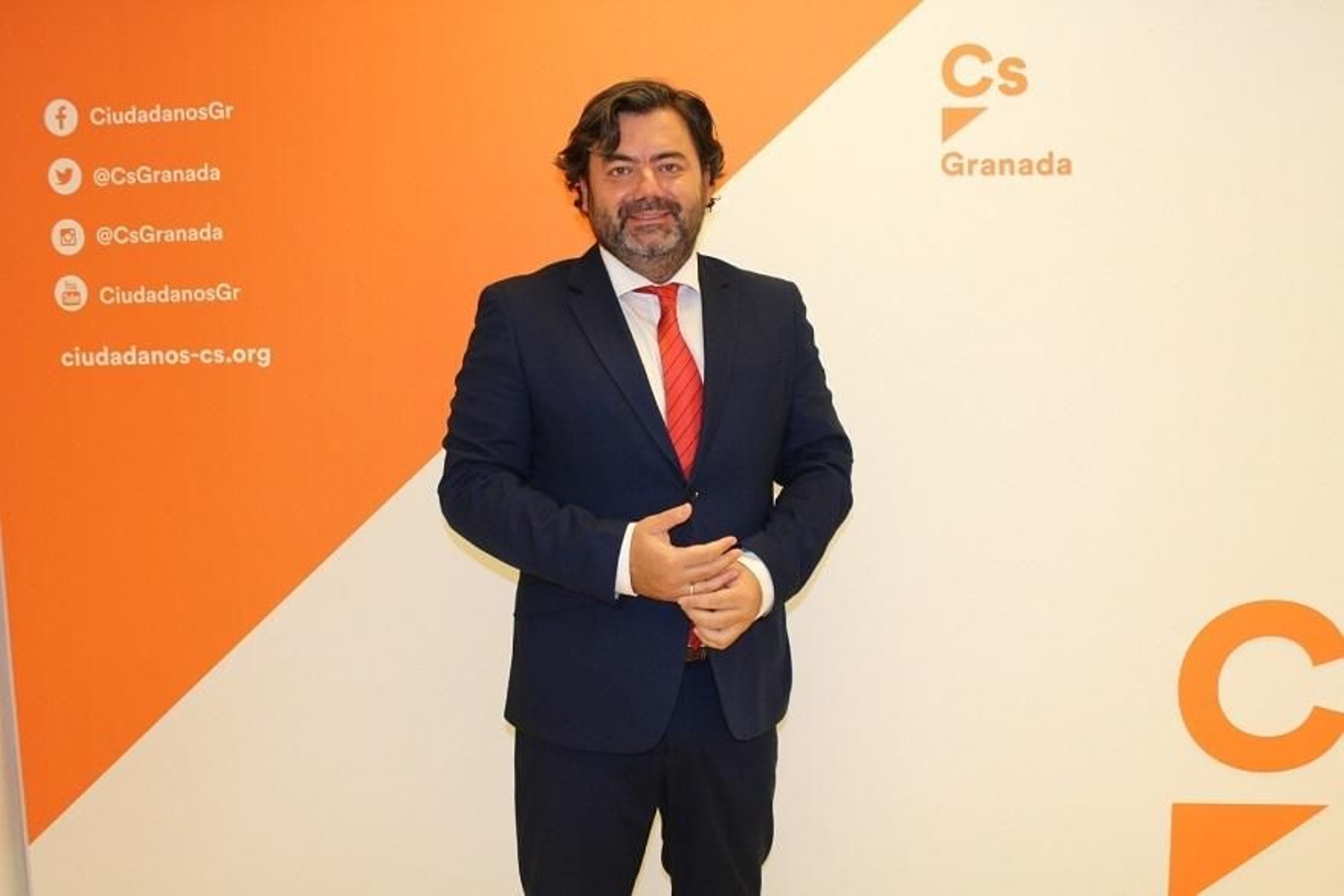El coordinador provincial de Cs Granada, Joaquín López-Sidro.