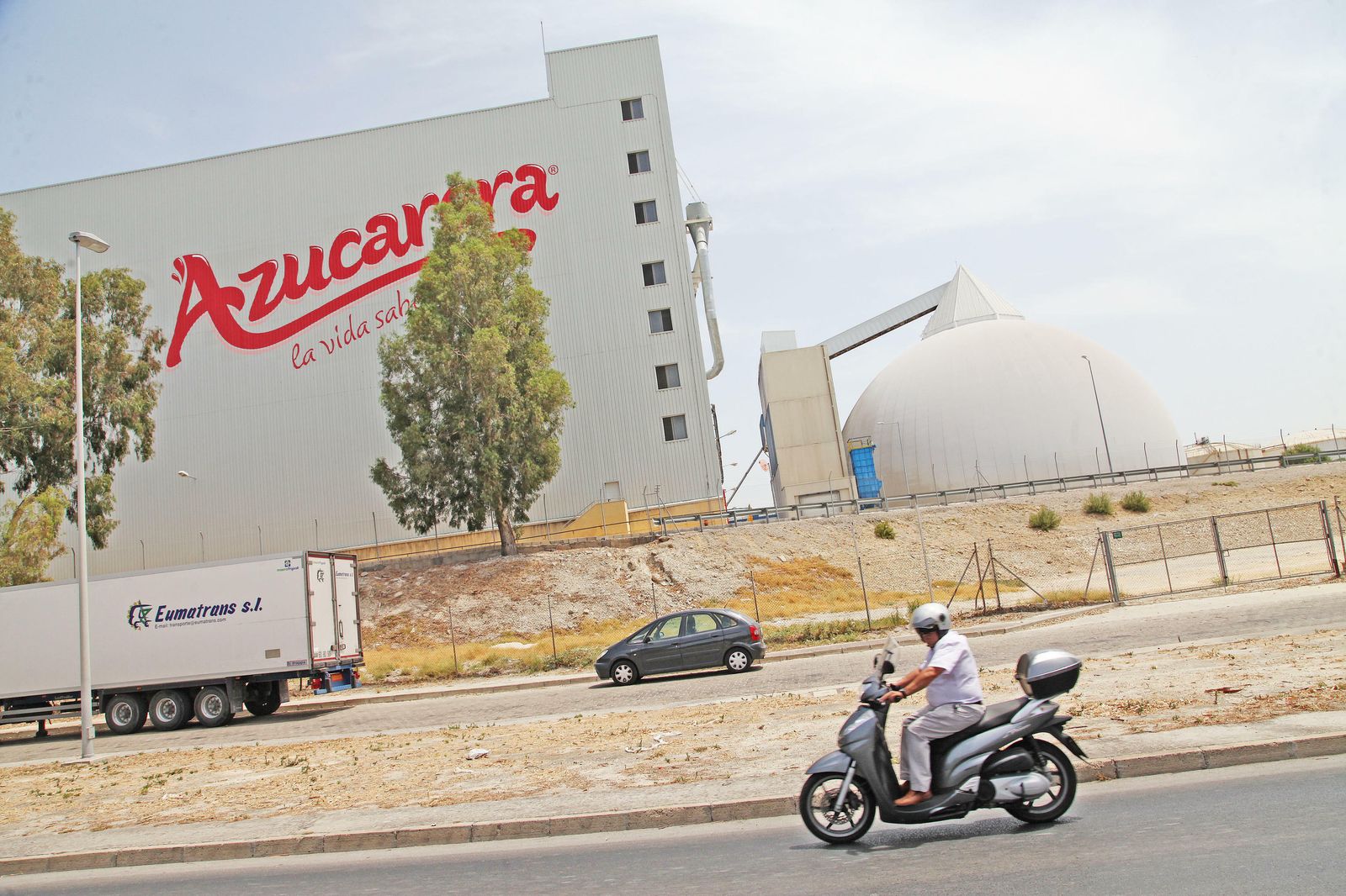Imagen de la fábrica del Guadalete de Azucarera.
