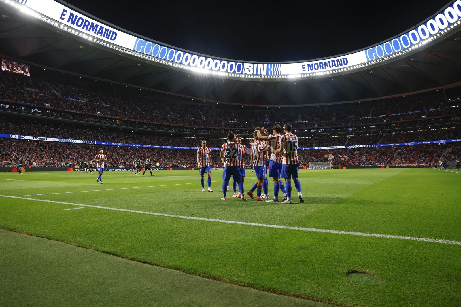 Las fotos del Atlético de Madrid-Eintracht