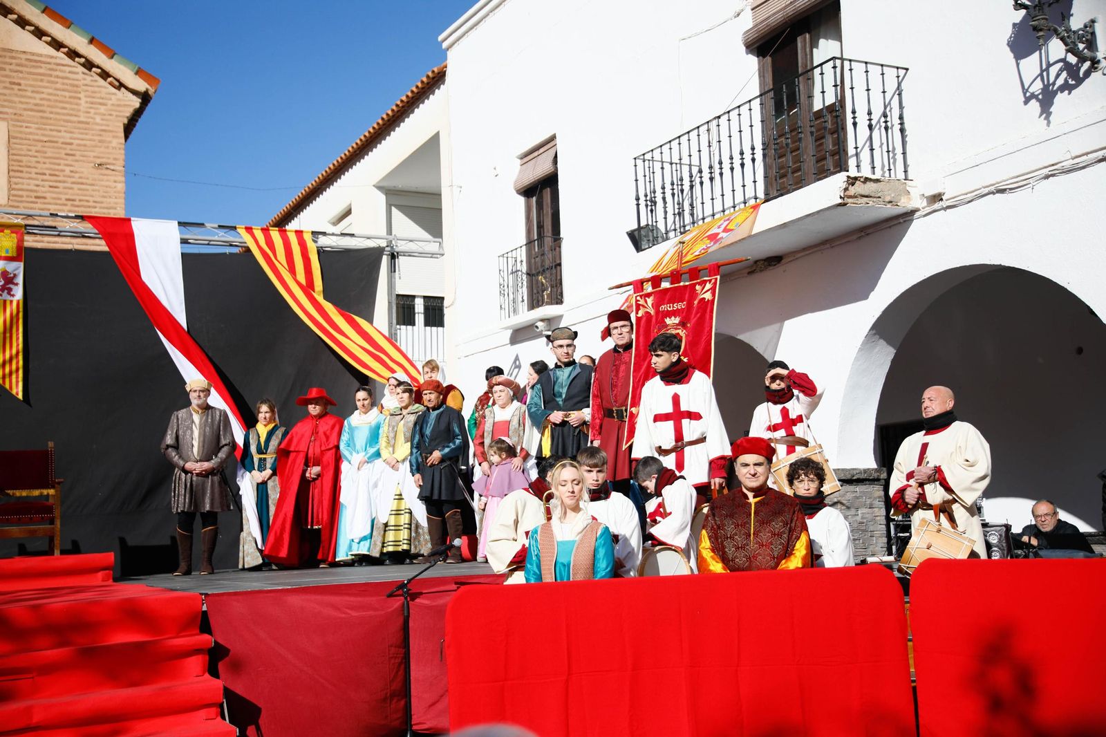 La Recreación de la Pernoctación de los Reyes Católicos en Fiñana, en imágenes