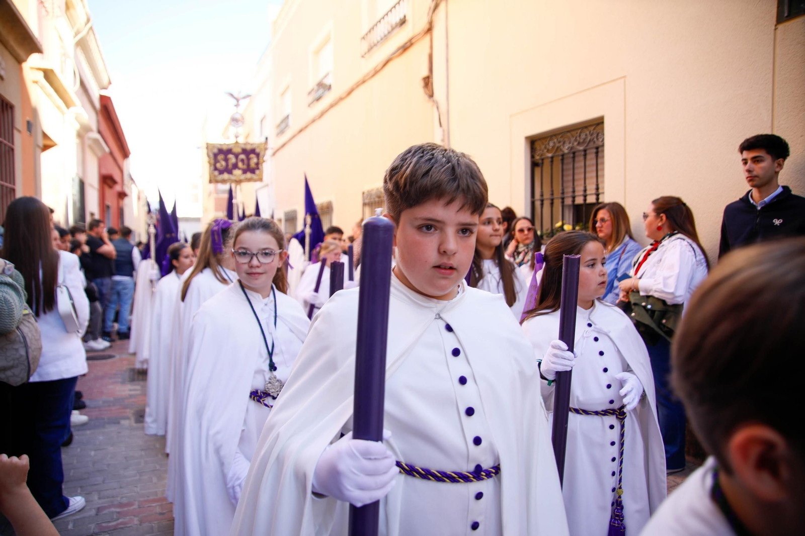 Macarena en la Semana Santa de Almería