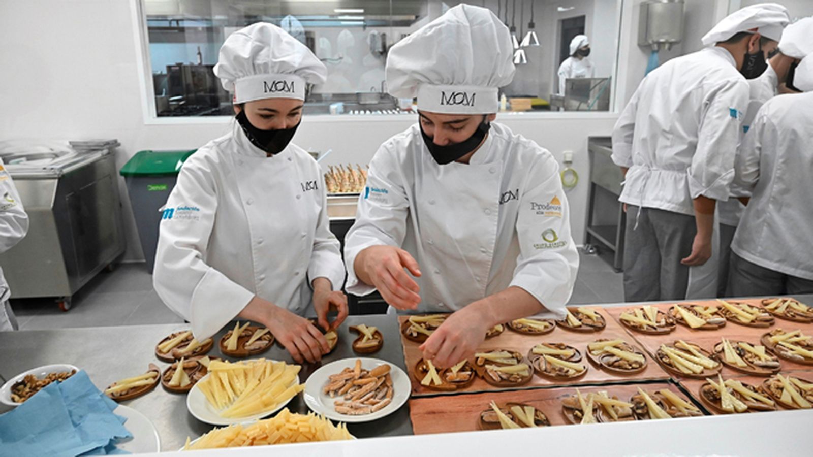 Alumnos en un centro de Formación Profesional.