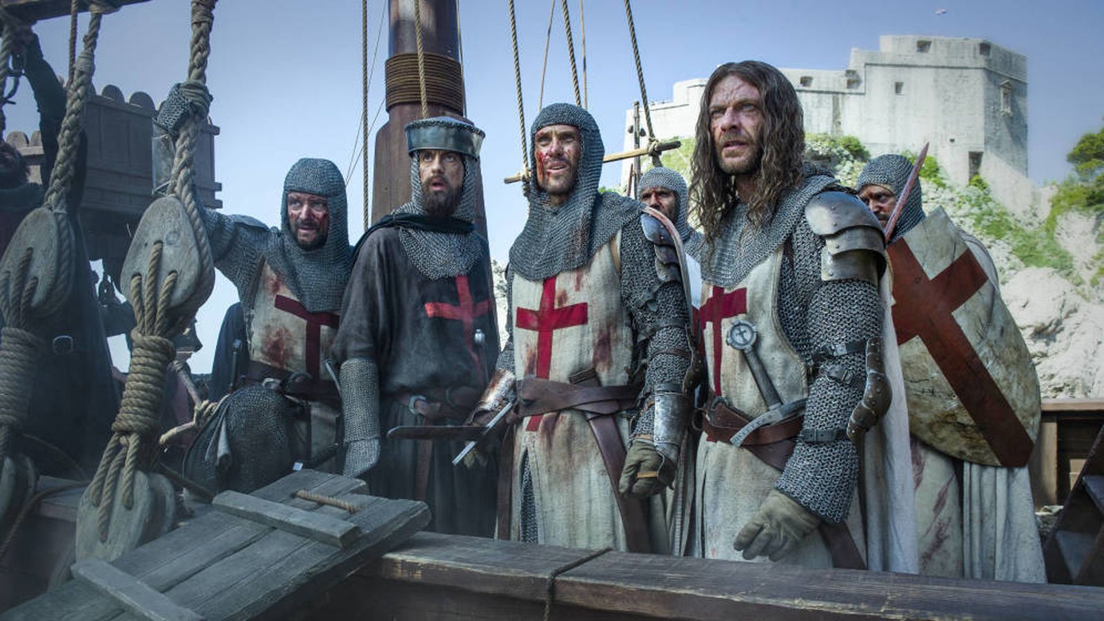 Caballeros Templarios en una imagen de archivo