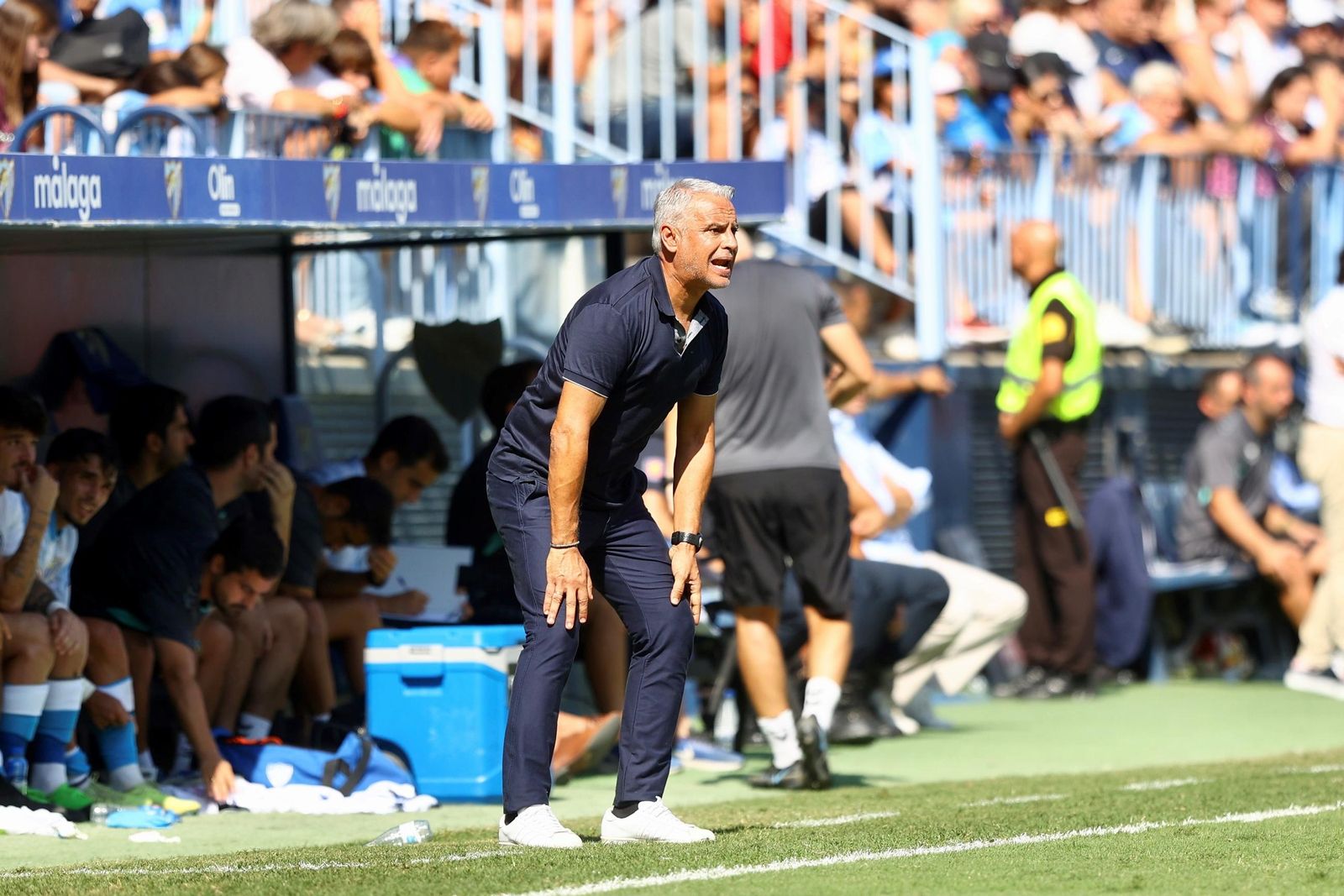 El paso de Sergio Pellicer por el Málaga CF, en fotos