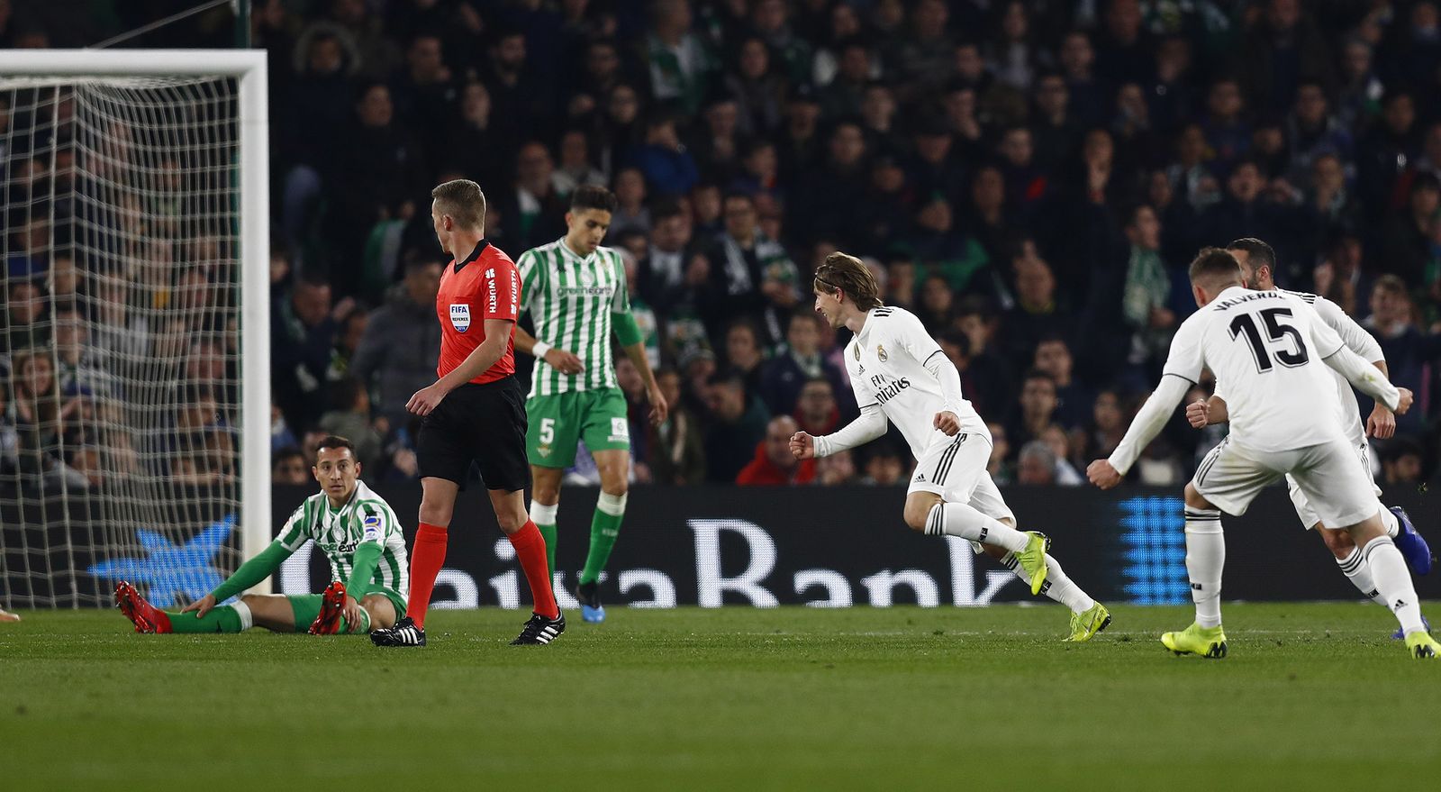 El Betis-Real Madrid, en imágenes
