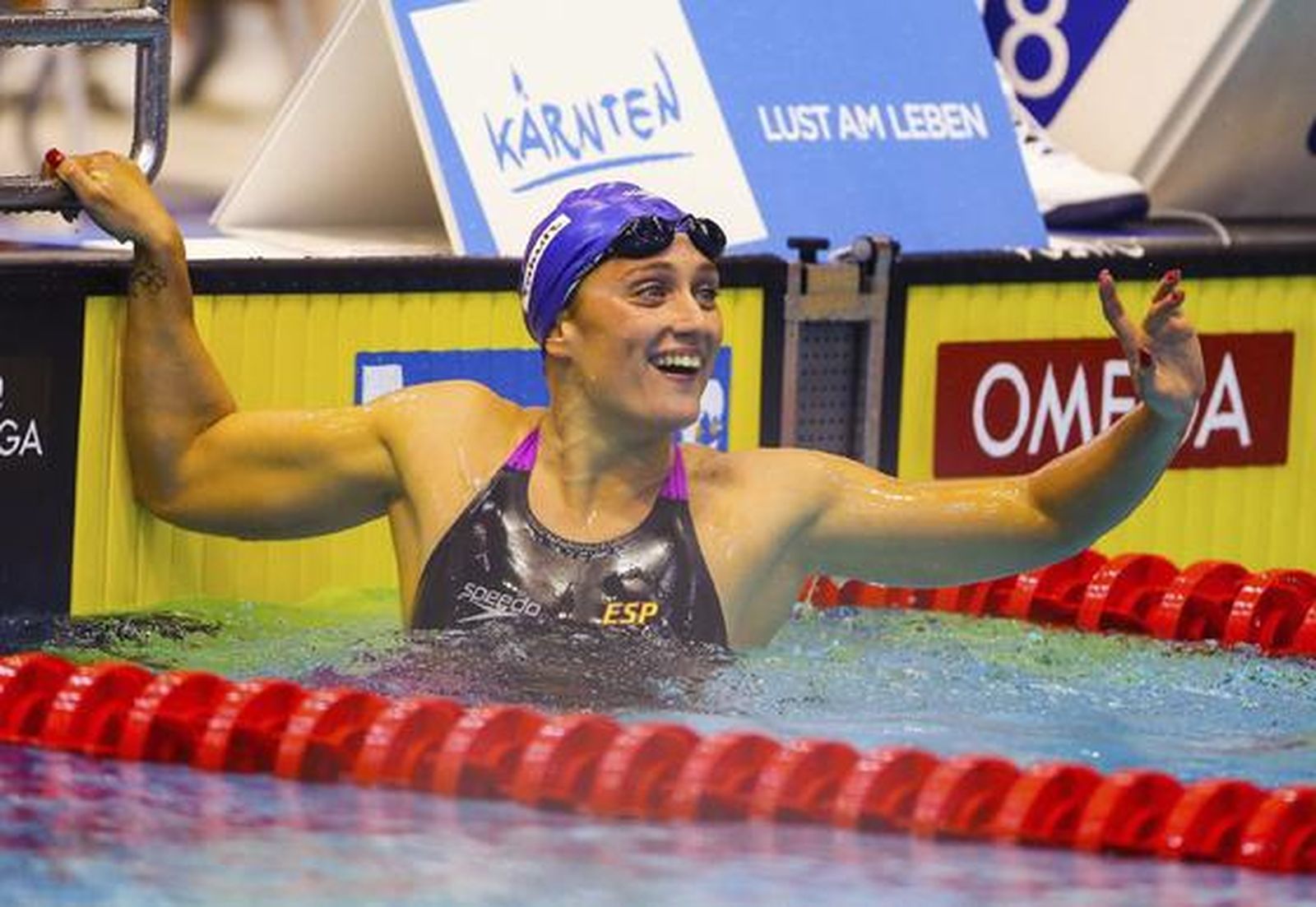 Mireia Belmonte pulveriza el récord del mundo de 800 libre en piscina corta