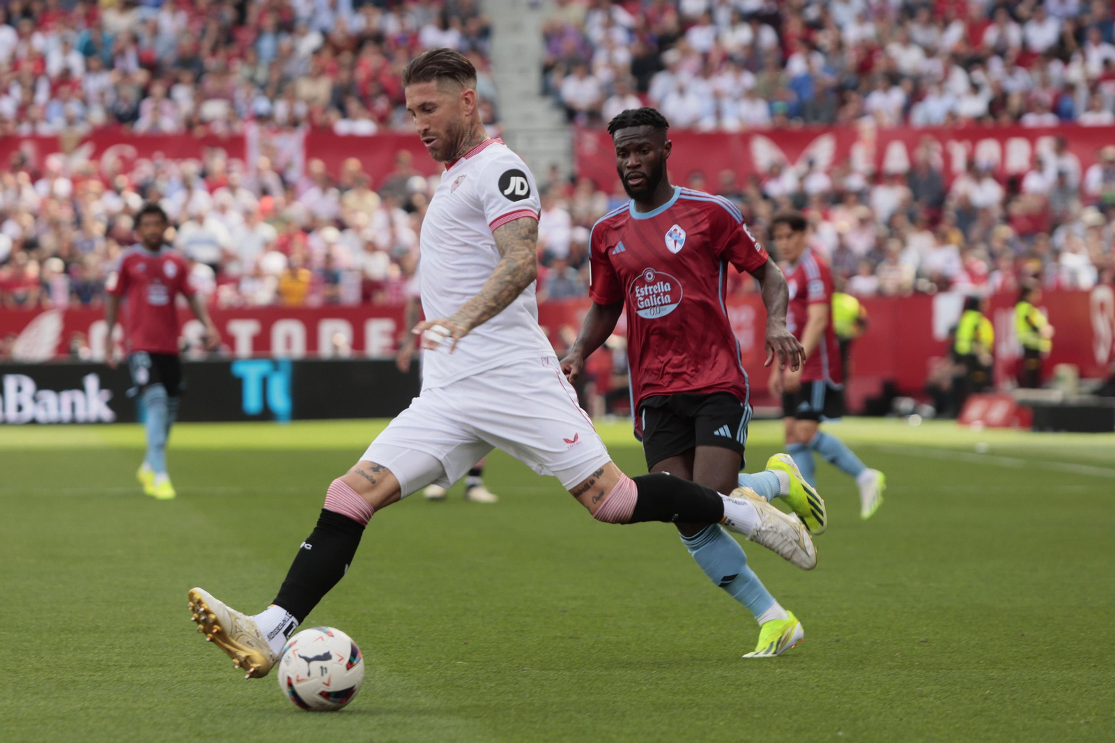 Las imágenes del Sevilla - Celta