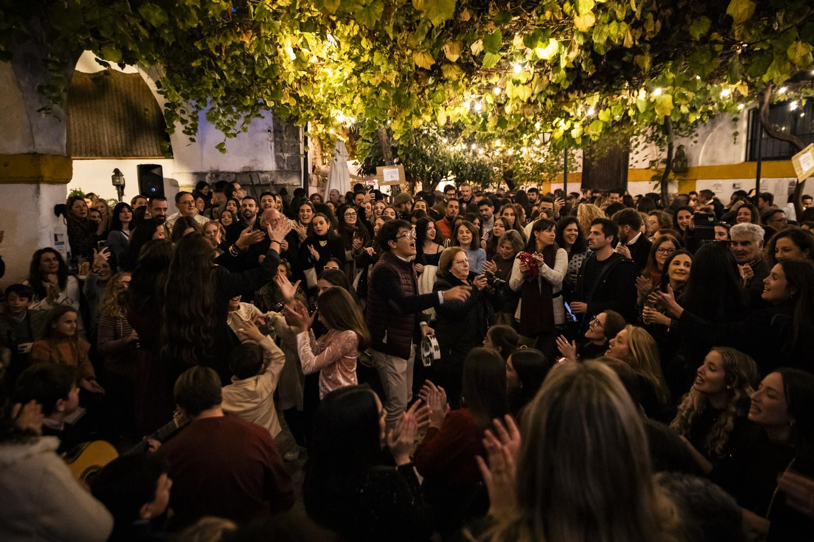 Imágenes del gran ambiente del 2º fin de semana de zambombas en Jerez