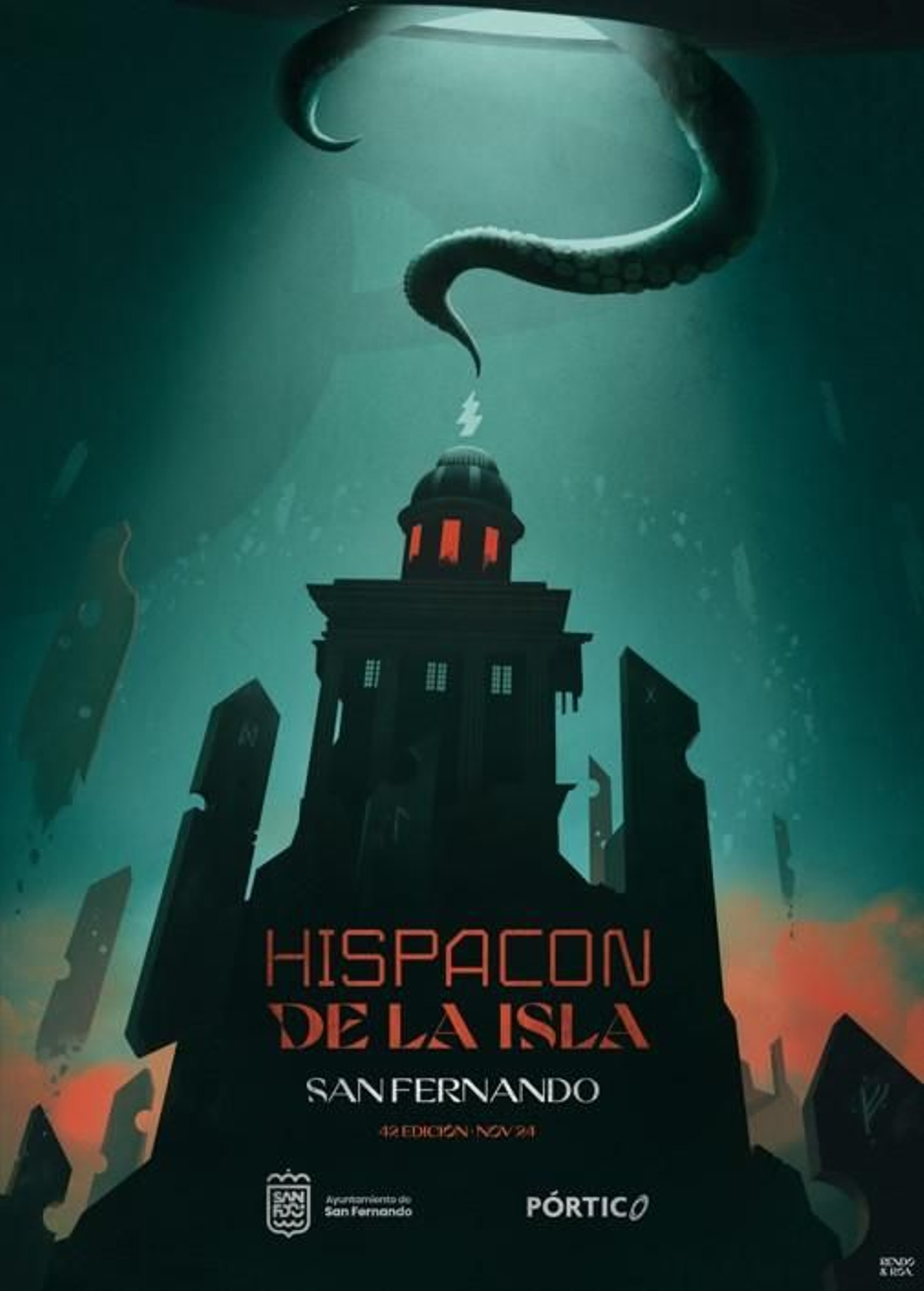 Cartel anunciador de la Hispacón 2024