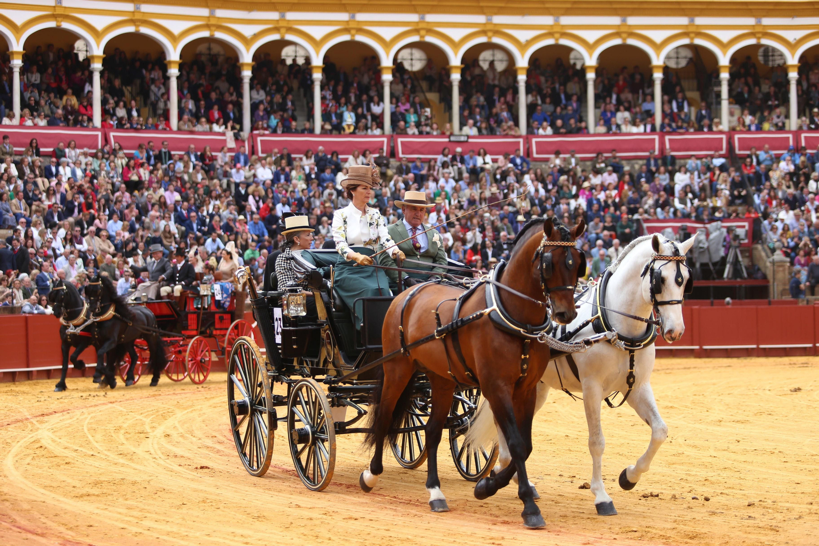 XXXIII Exhibición del Real Club de Enganches de Andalucía en la Maestranza