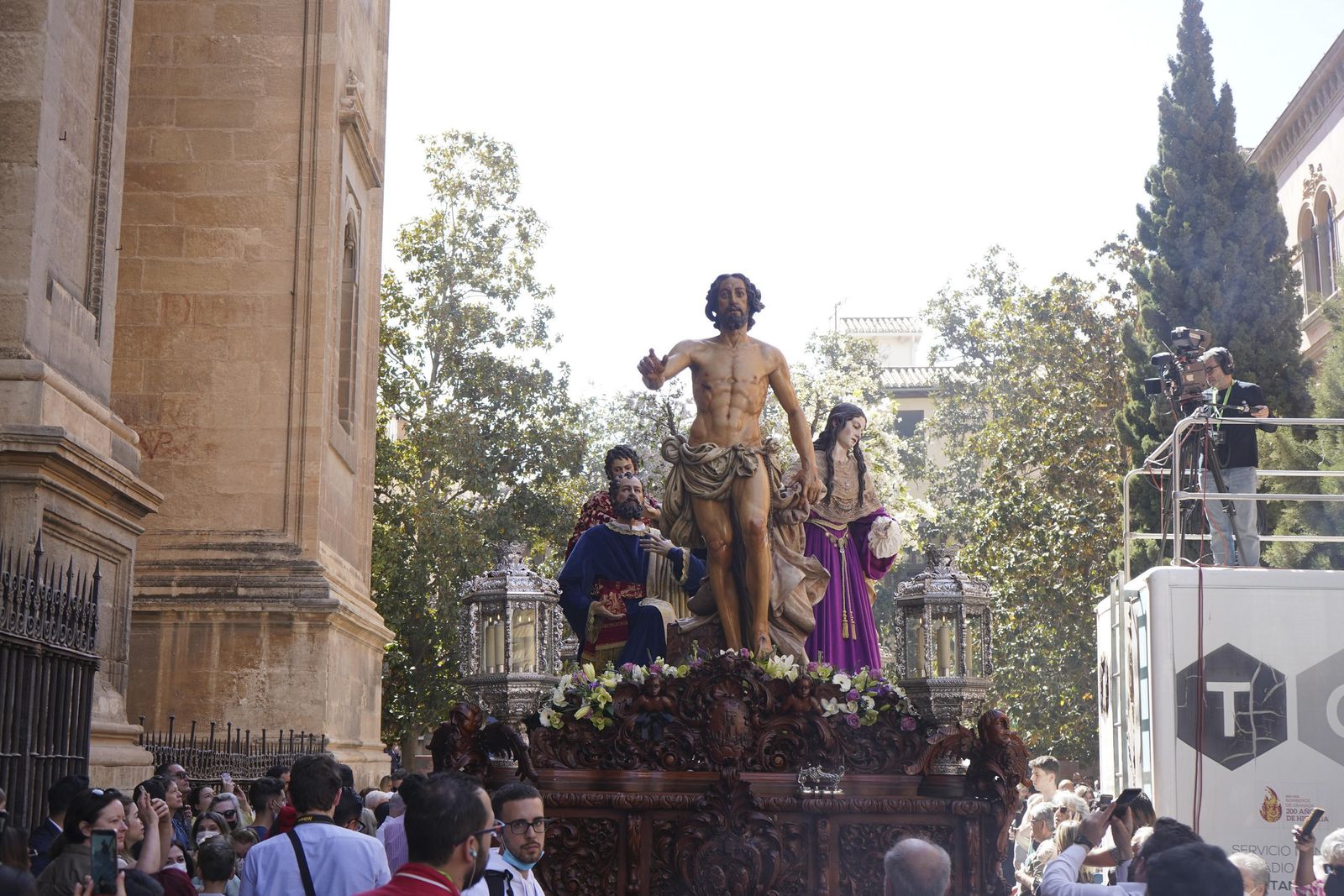 Imágenes del Domingo Santo en Granada