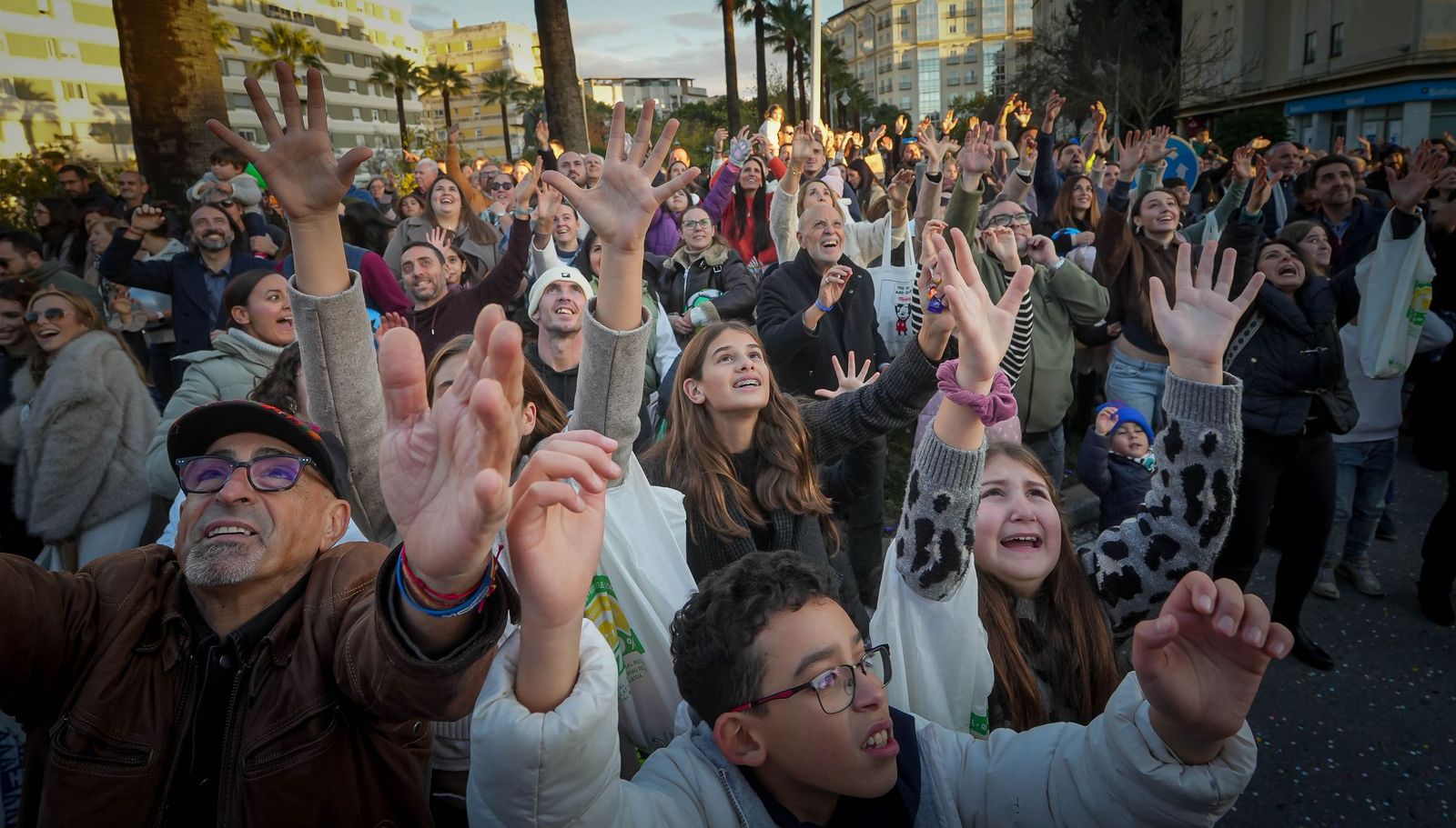 Imágenes de la cabalgata de Reyes Magos en Jerez