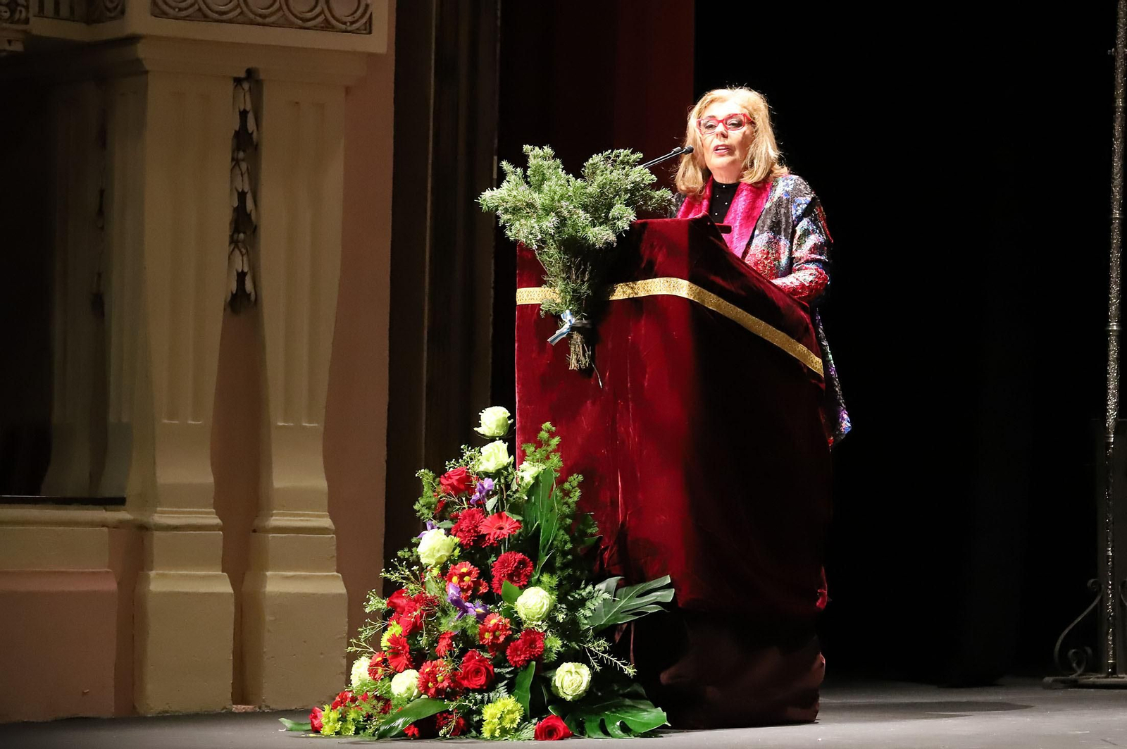 Imágenes del pregón de San Sebastián pronunciado por Manuel Correa