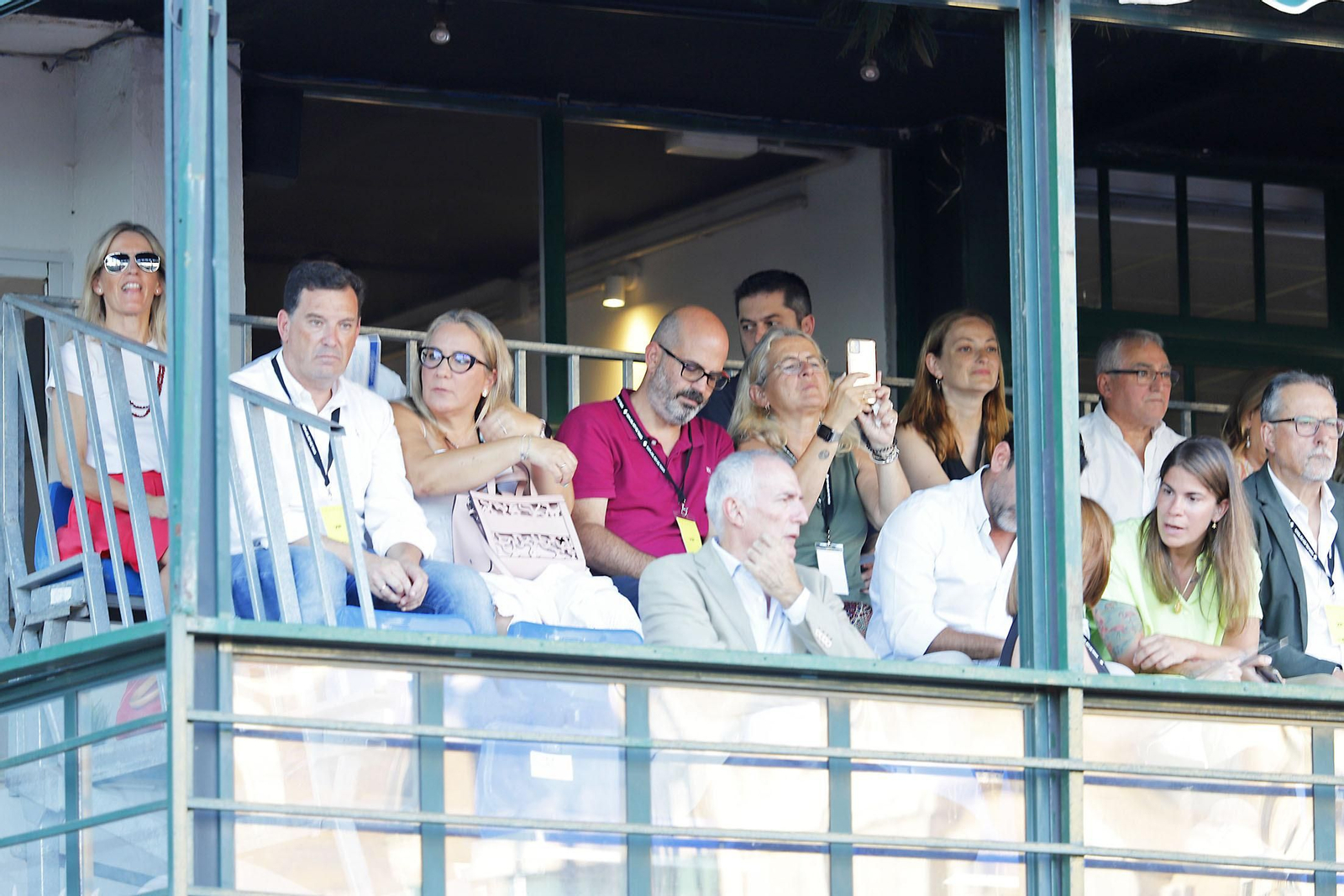 Imágenes del ambiente en la final femenina de la Copa del Rey de tenis de Huelva