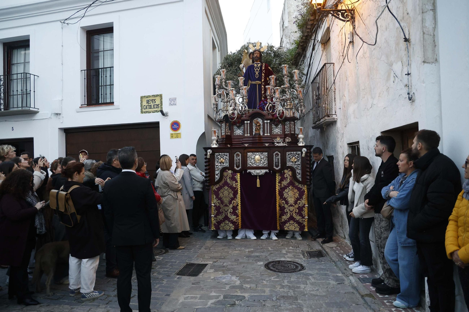 Fotos del Lunes Santo en Tarifa: Oración en el Huerto