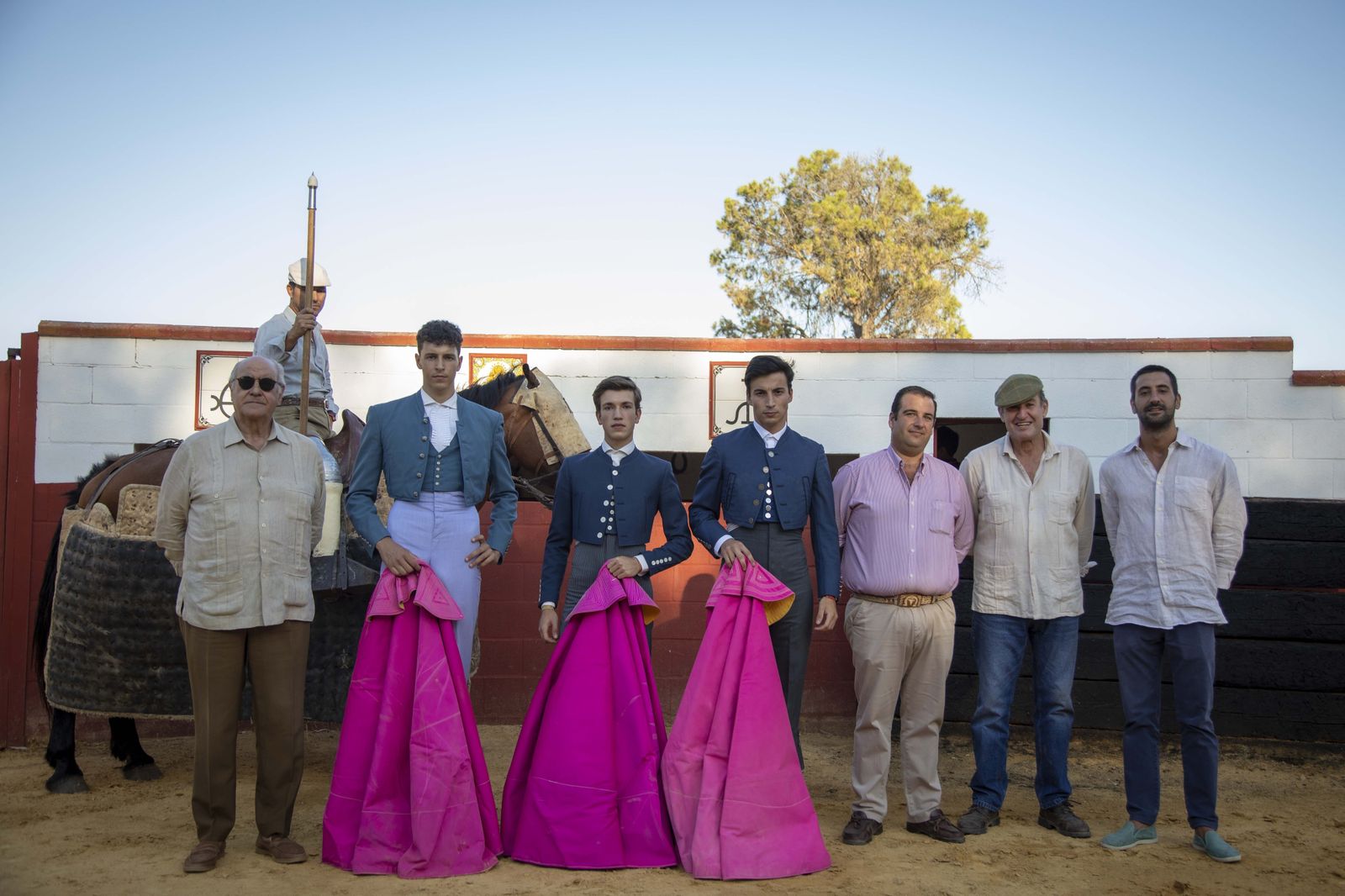 Francisco Mazo, Mariscal Ruiz y Javier Zulueta cierran el ciclo de noveles en la Maestranza