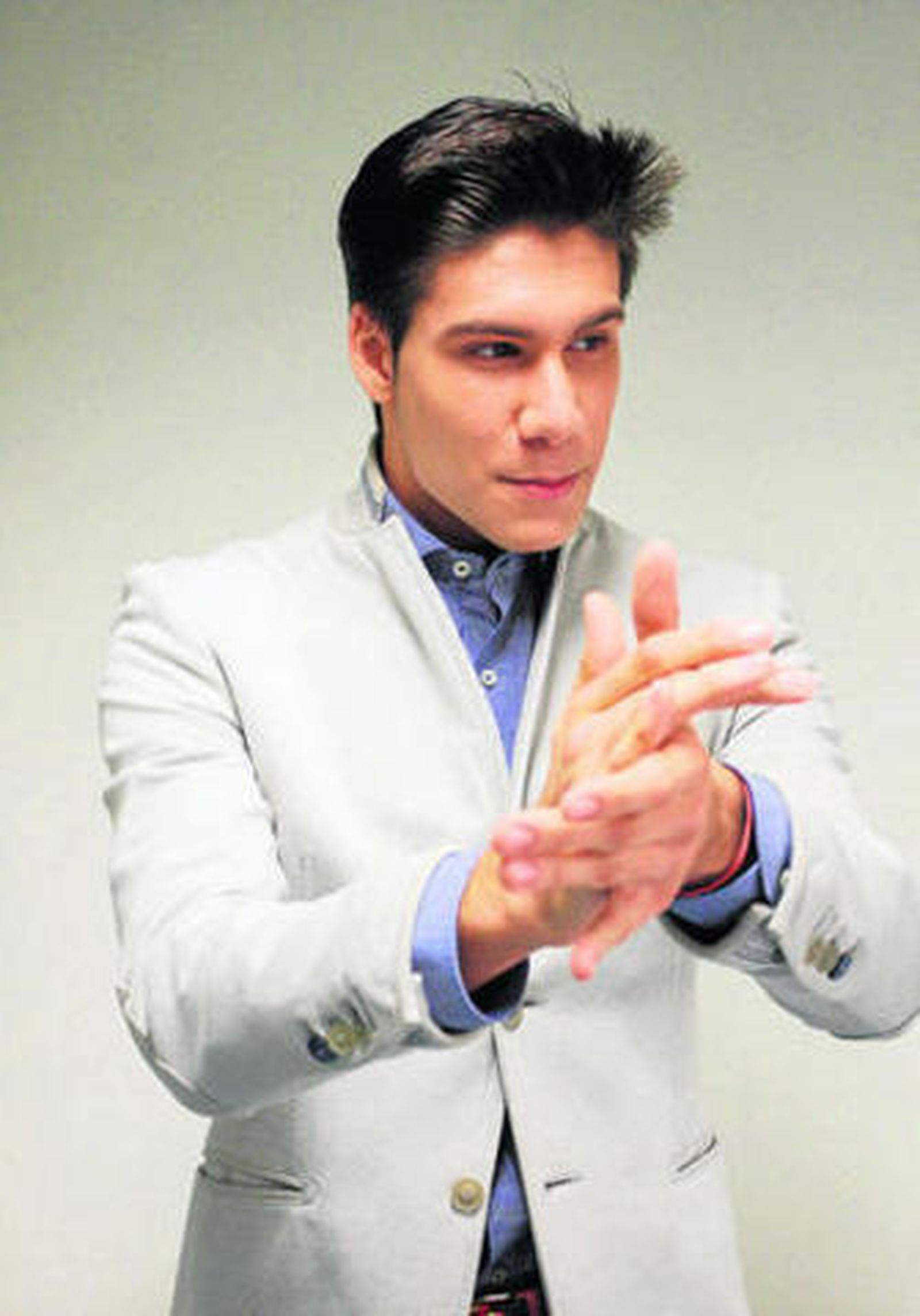 El joven bailaor Alberto 'El Romero'.