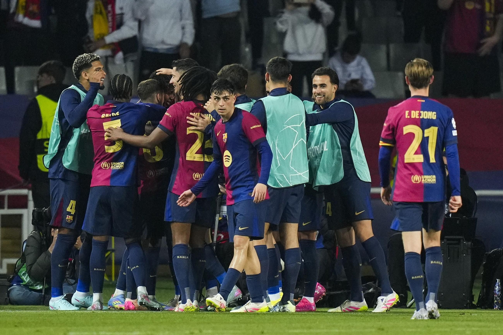 Las mejores fotos del Barcelona - Borussia Dortmund