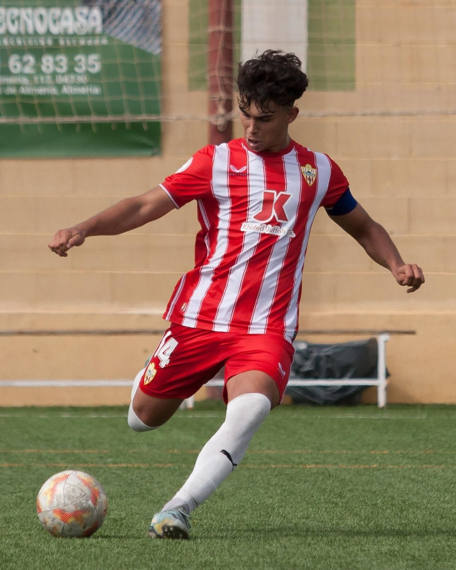Peña, durante un encuentro en el Francisco Pomedio