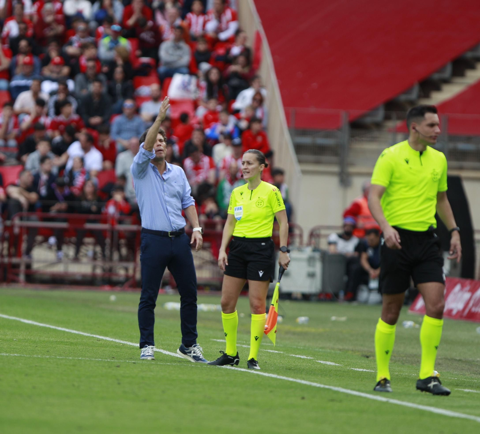 Imágenes del partido de la Liga Santander U.D. Almería-Cádiz C.F.