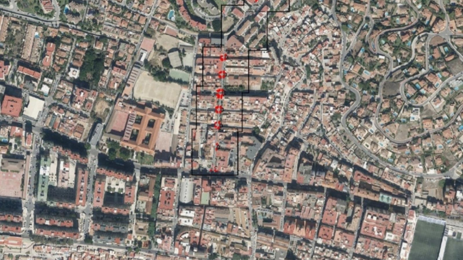 Planos del proyecto de mejora de la accesibilidad en calle Villafuerte