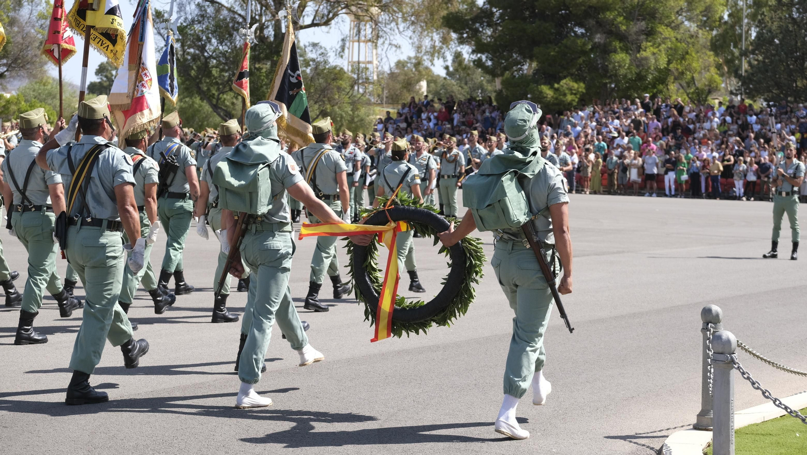 Imágenes del 102 aniversario de La Legión en Almería