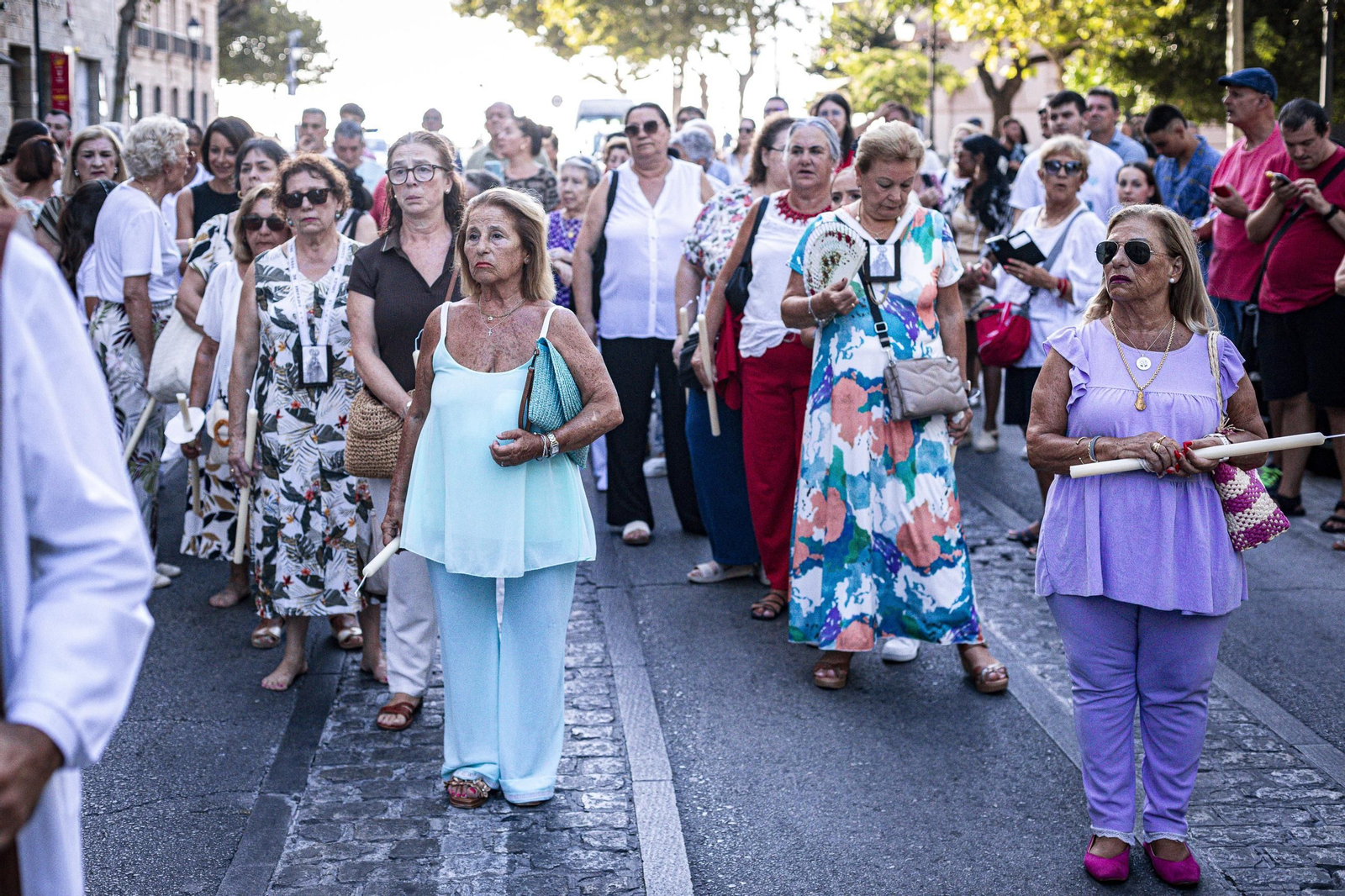 Las imágenes de la procesión de la Virgen del Carmen en Cádiz