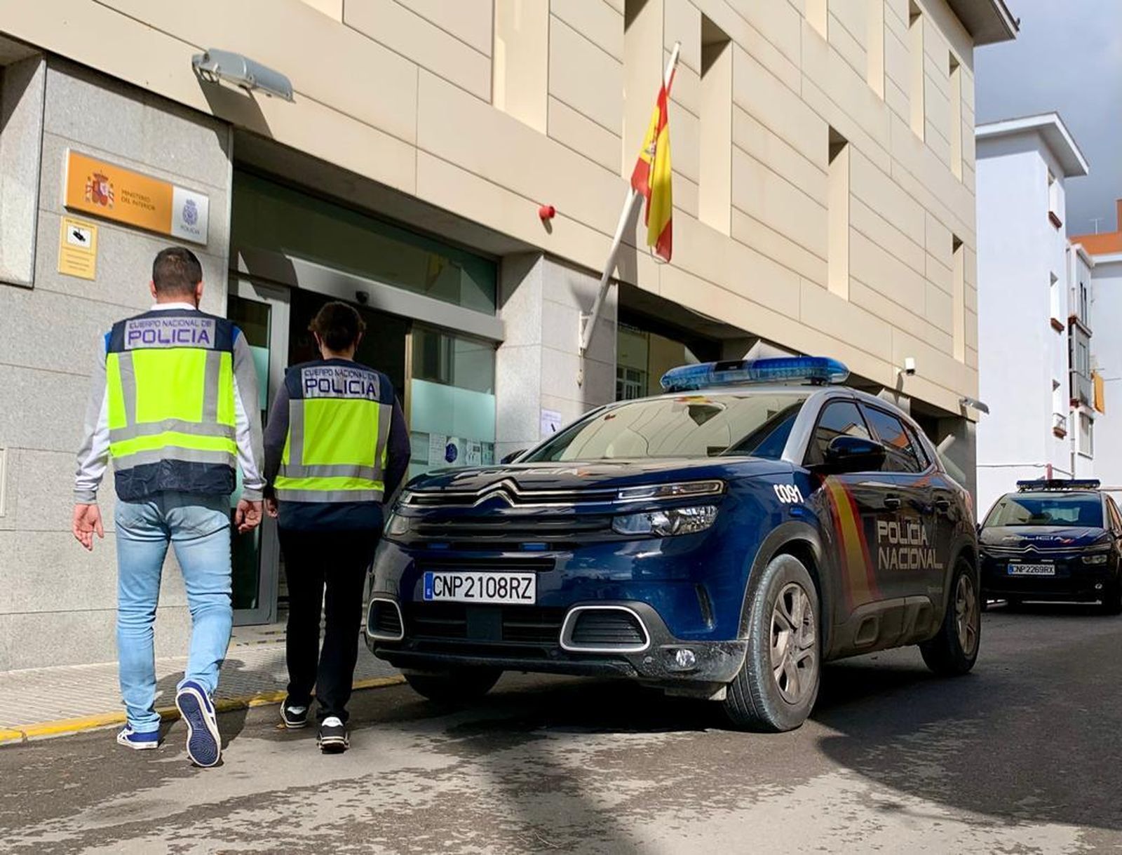 Comisaría de la Policía Nacional en Sanlúcar.