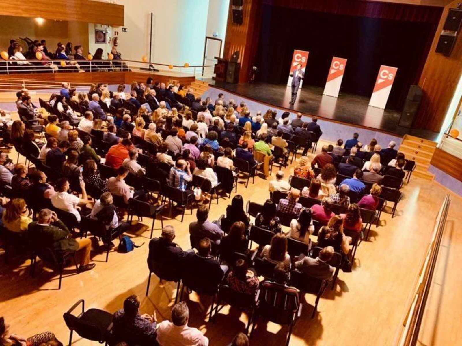 Presentación de las candidaturas de Cs.