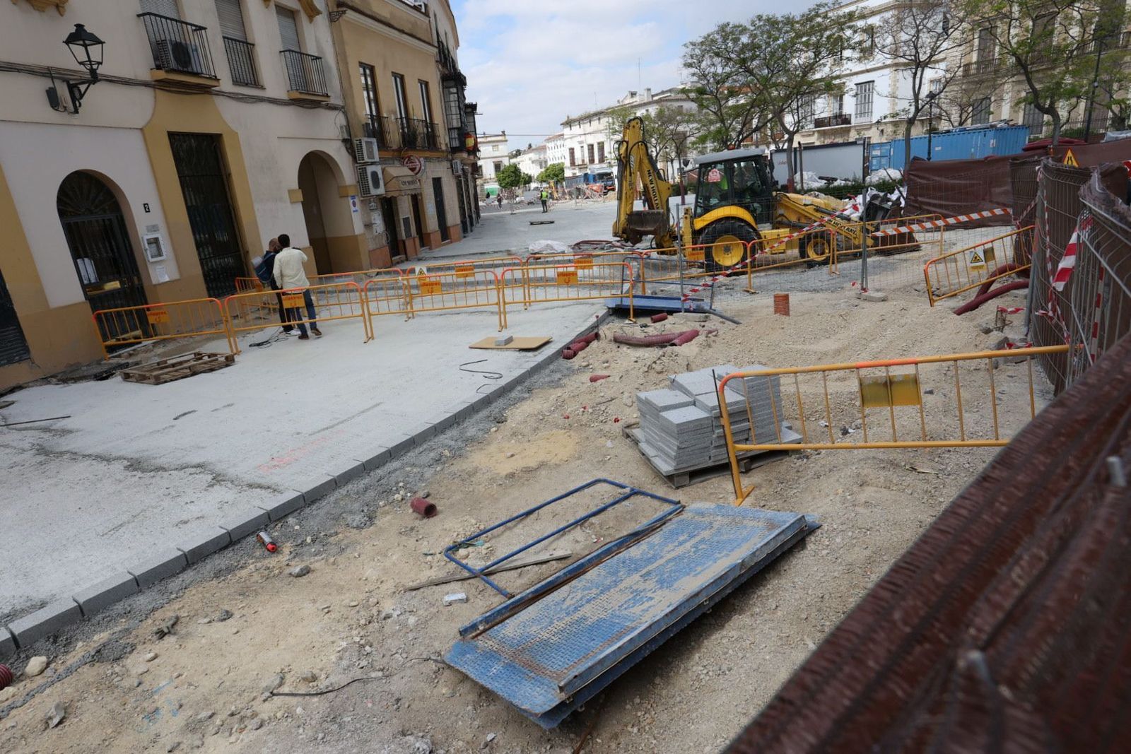 Así marchan las obras del Eje del Arroyo en Jerez