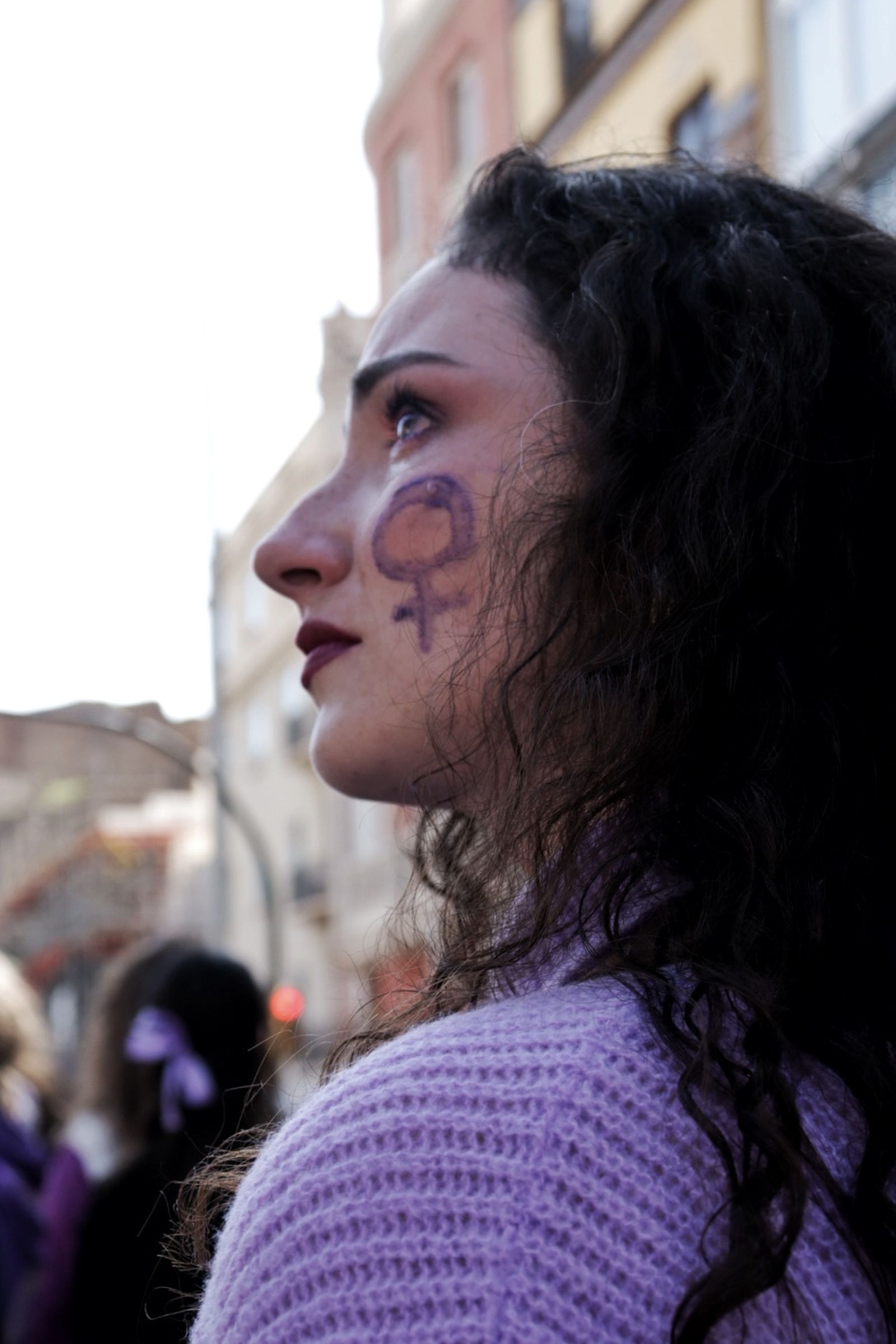 La manifestación del 8M en Málaga, en fotos