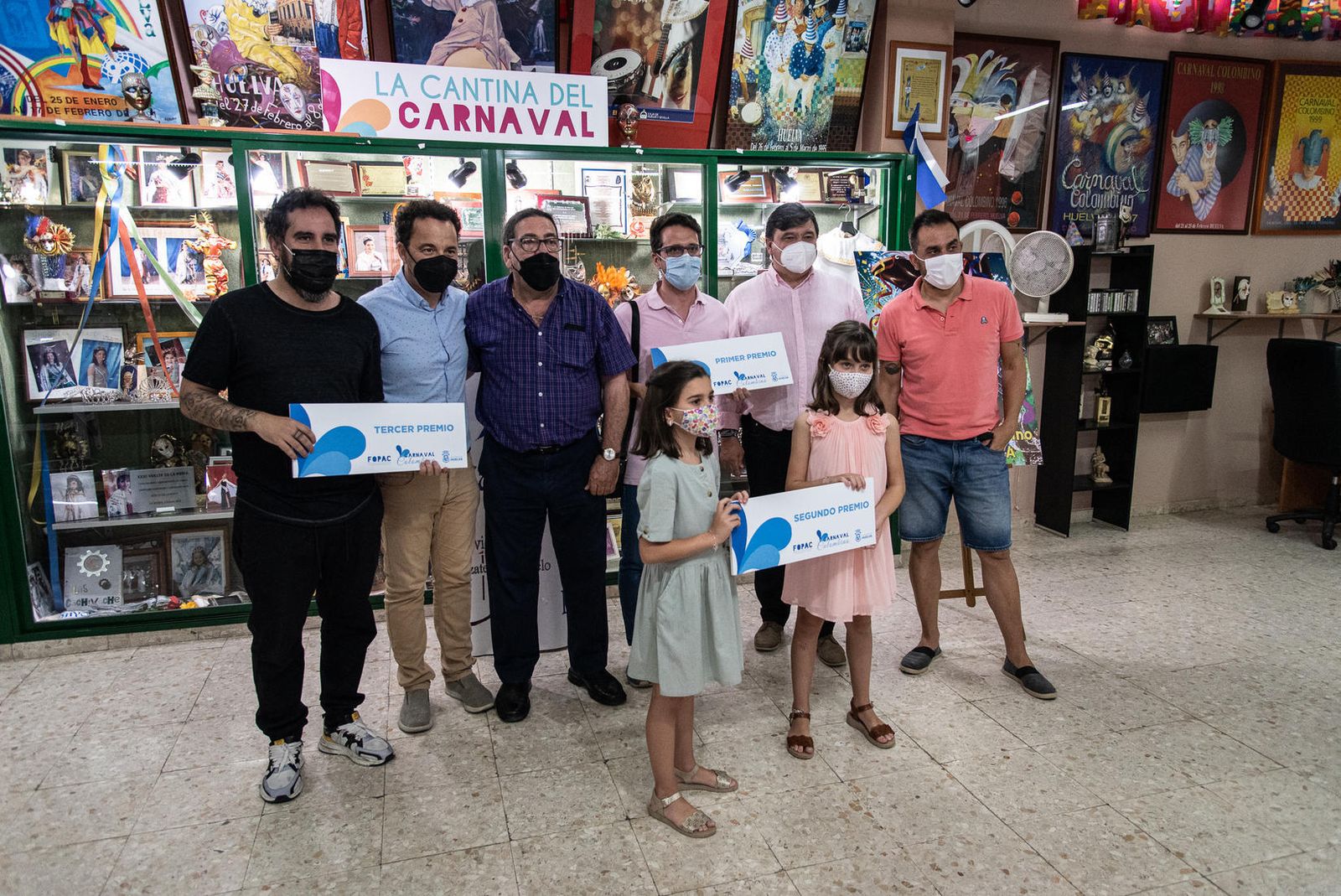 Premiados en la categoría de cuplés.