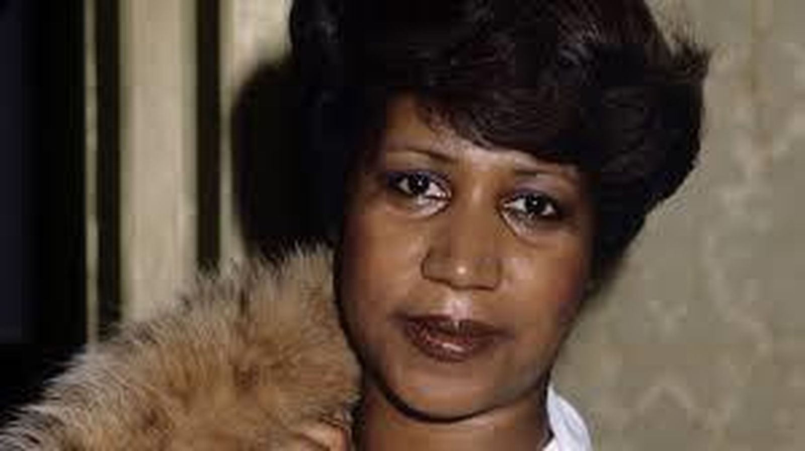 La cantante Aretha Franklin, en su juventud.