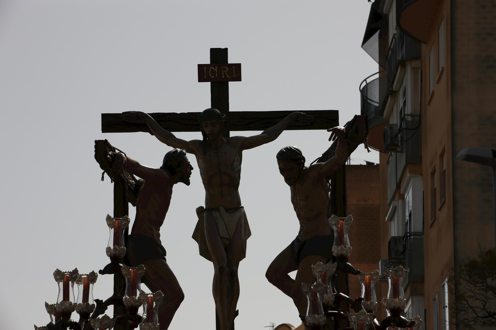 El paso de misterio del Santisimo Cristo del Perdón.
