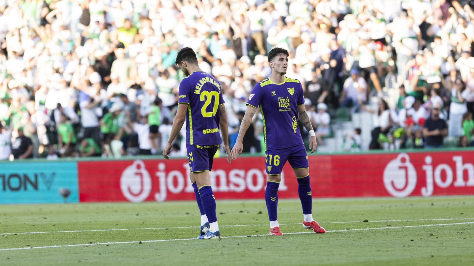 El Elche-Málaga CF, en fotos