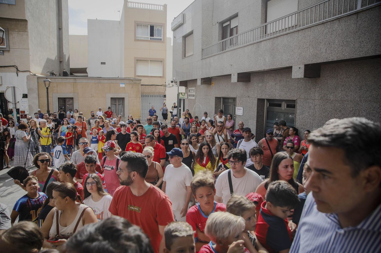 Álex Baena en el Ayto de Roquetas de Mar, en imágenes
