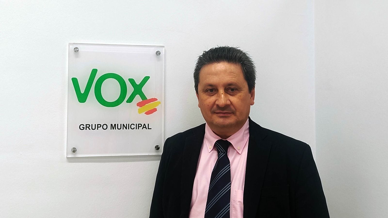 Juan Carlos Sanz, portavoz del grupo municipal de Vox.