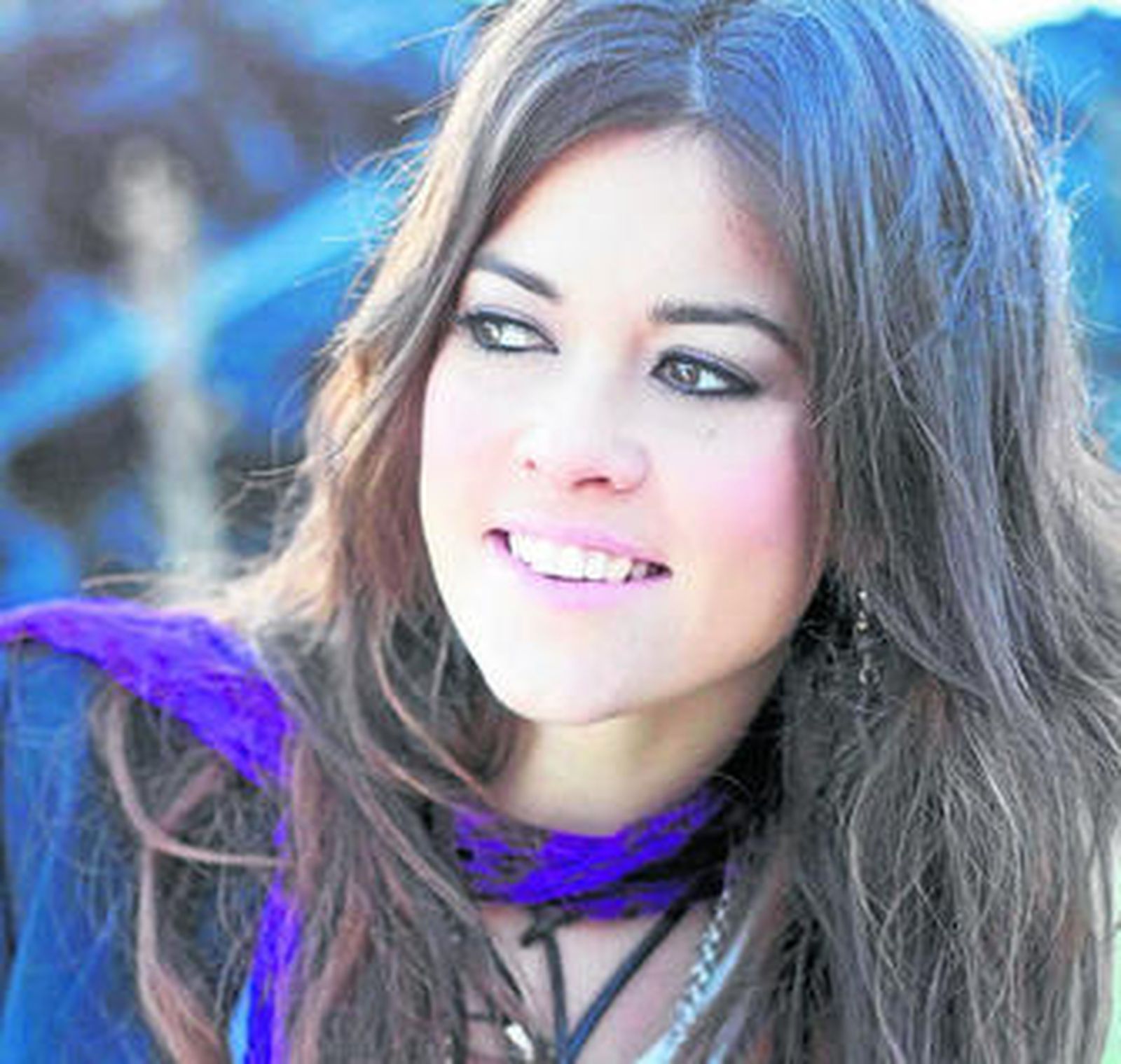 La malagueña en una foto promocional de 'Cuestión de piel', su nuevo disco.