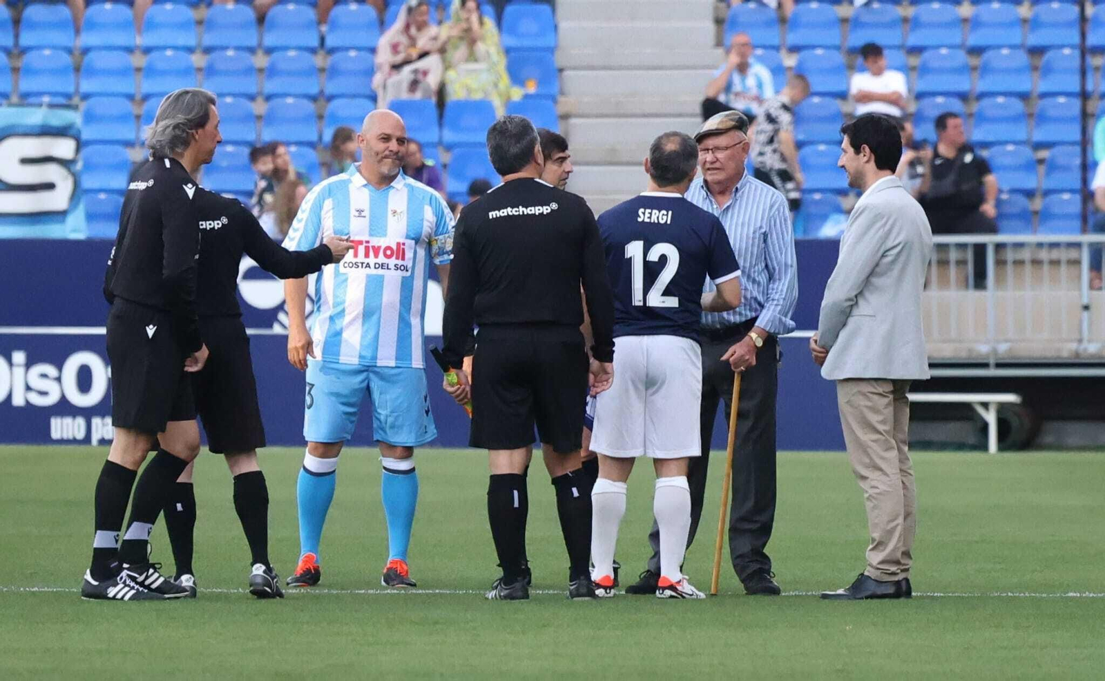 El Partido de Leyendas del Málaga CF, en imágenes