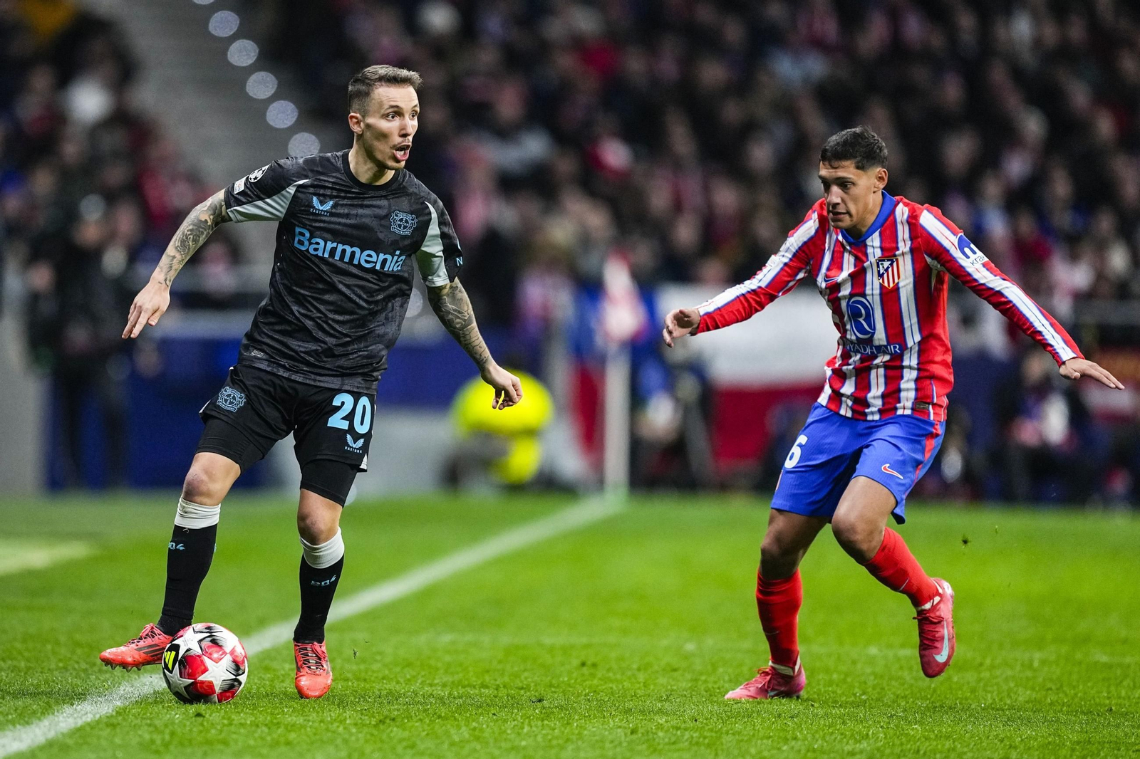 Las fotos del Atlético de Madrid - Bayer Leverkusen