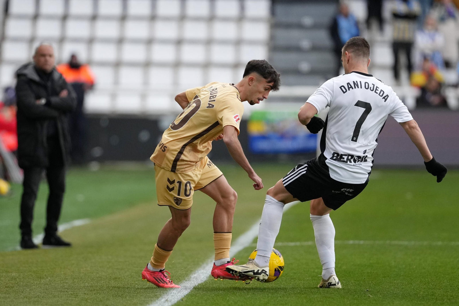 El Burgos-Málaga CF, en fotos