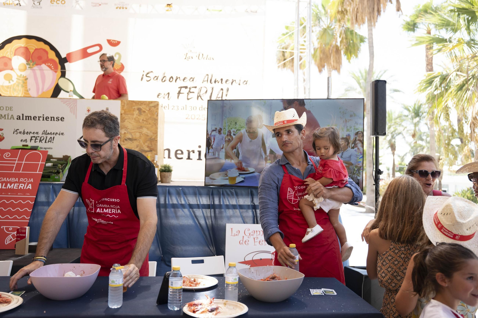 En imágenes: el I Concurso de Gamba Roja de la Feria de Almería