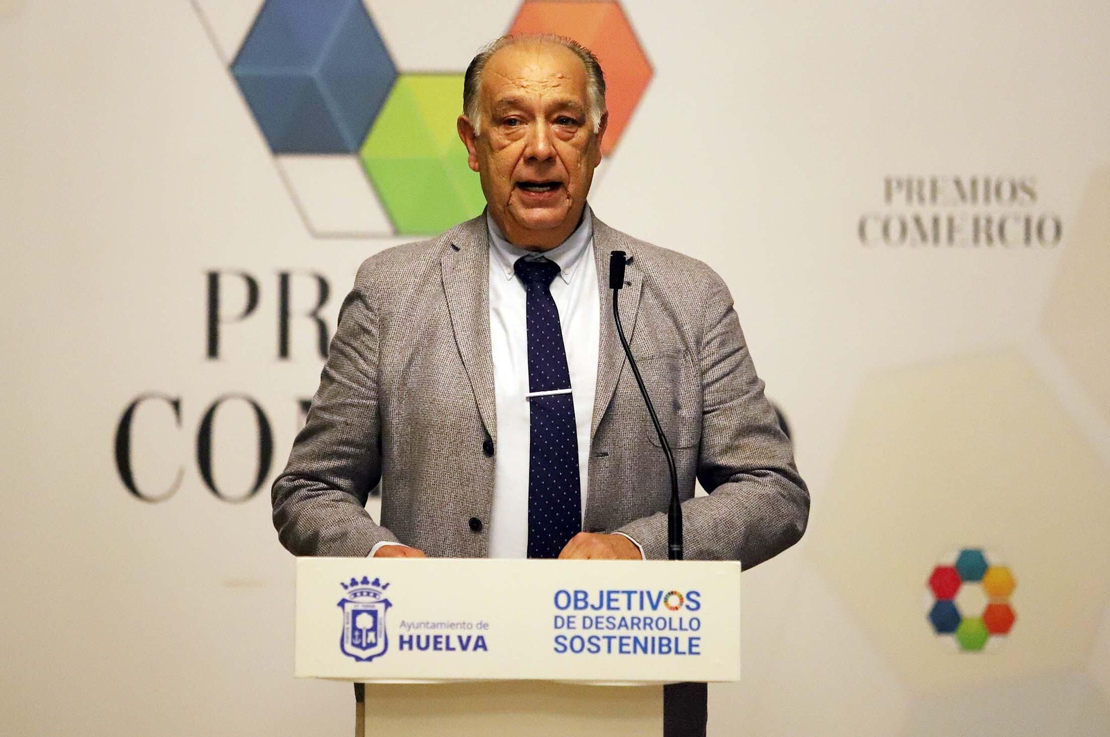 Imágenes de la entrega de los V Premios del Comercio de Huelva